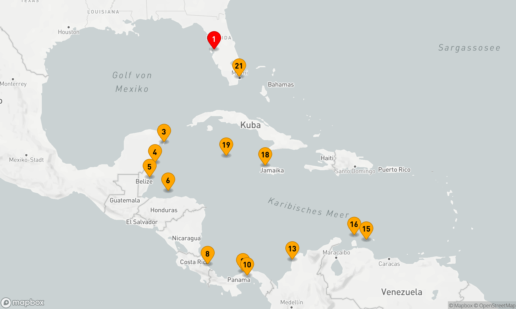 Route 20 Nächte - PANAMA CANAL CONNOISSEUR