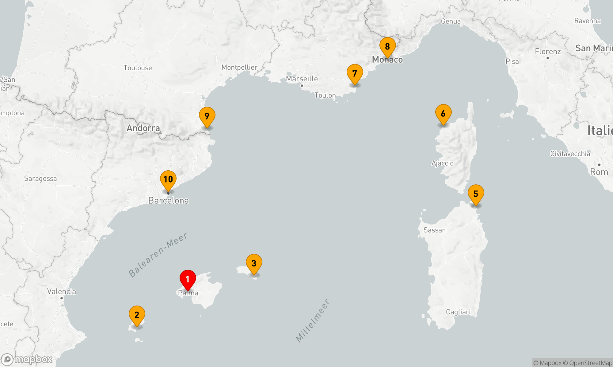 Route 9 Nächte - Spanish Shores & Beyond