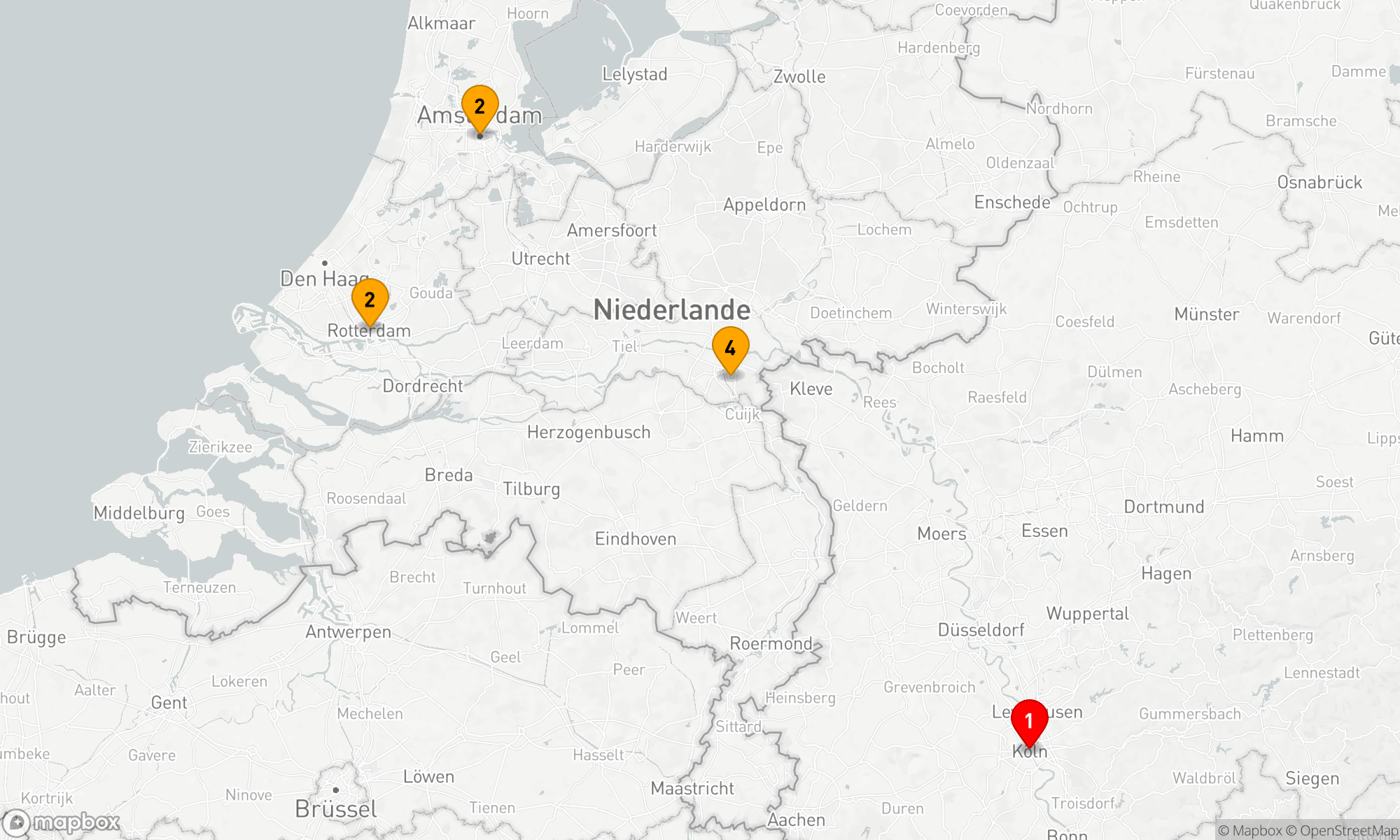 Route 4 Nächte - Hollandflair
