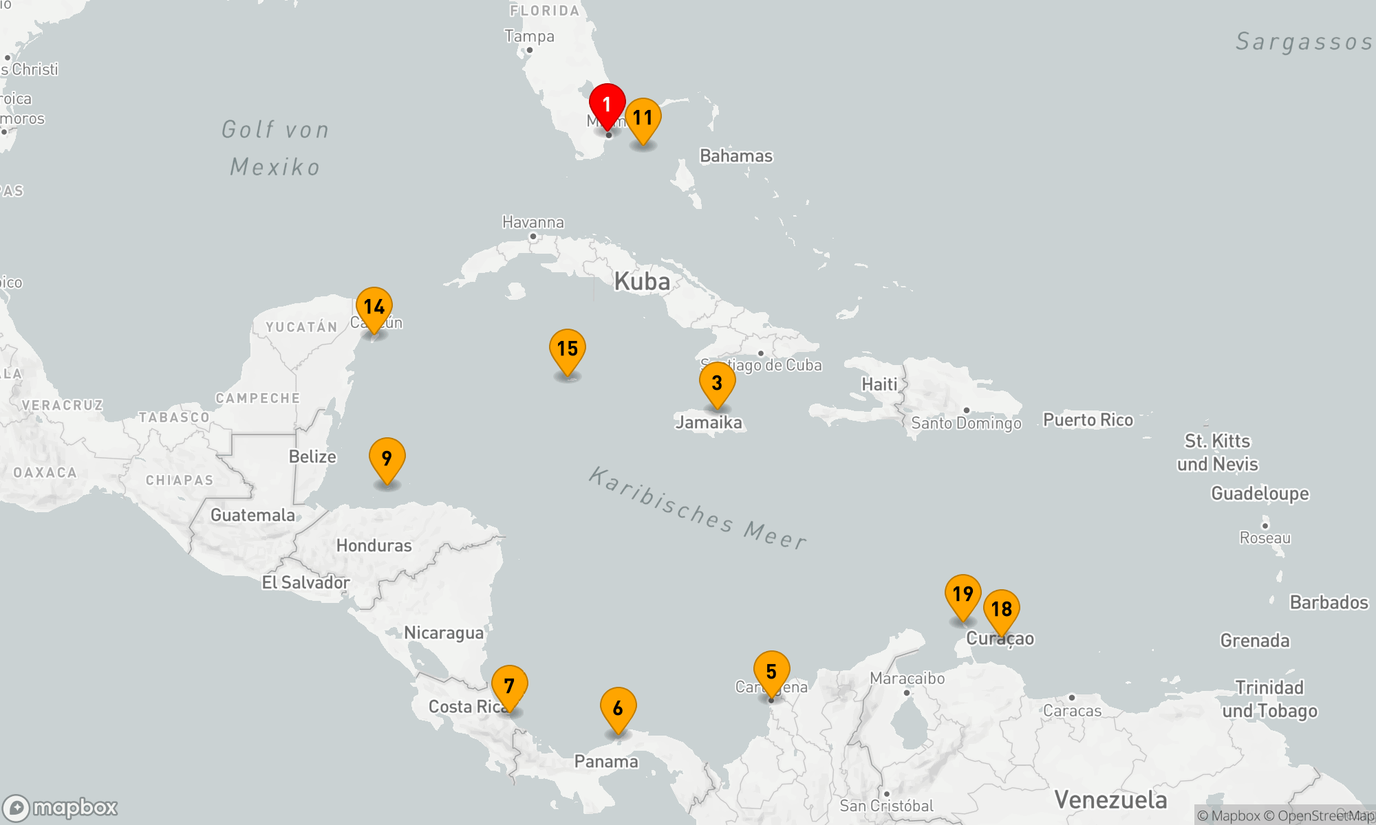 Route 21 Nächte - Karibische Träume und Abenteuer