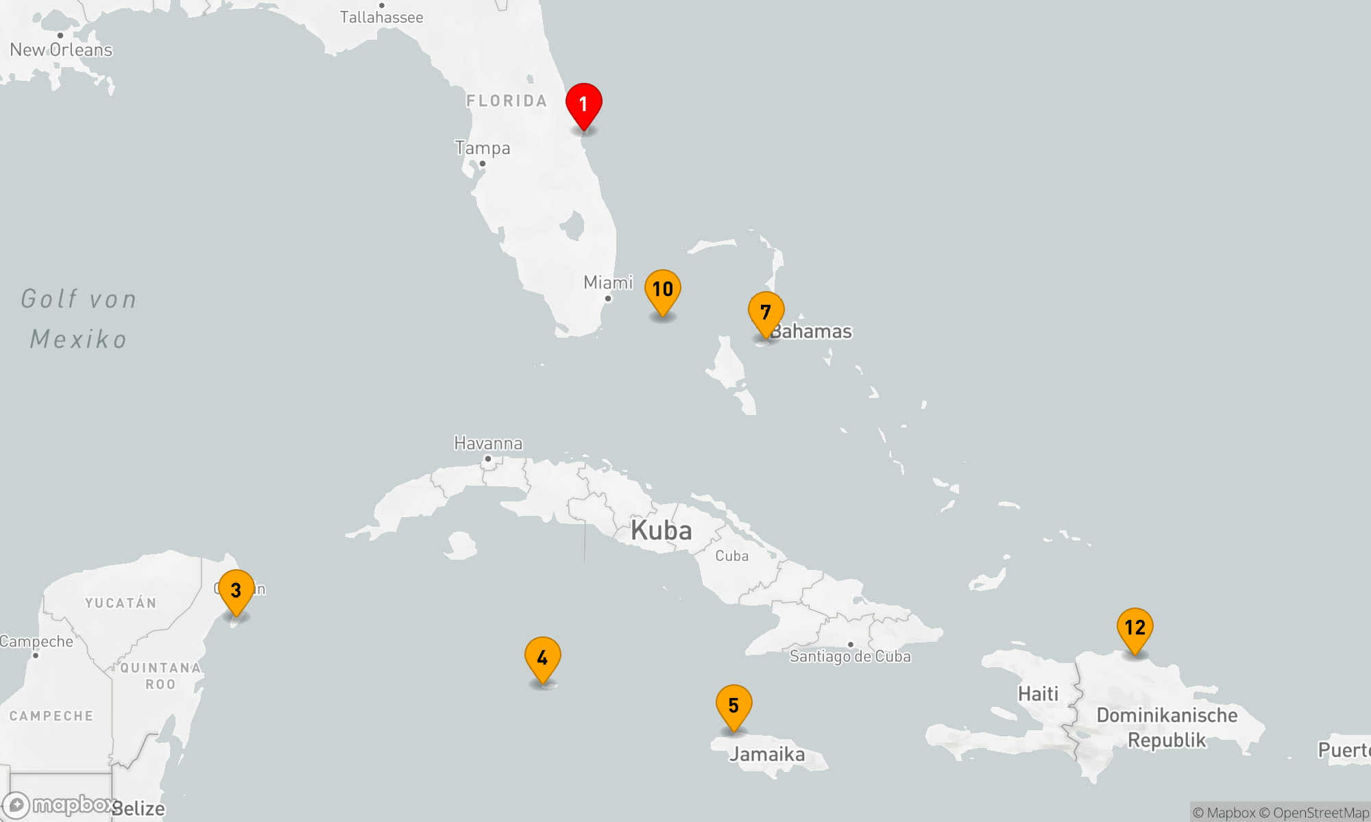 Route 14 Nächte - Karibischer Inselzauber mit MSC