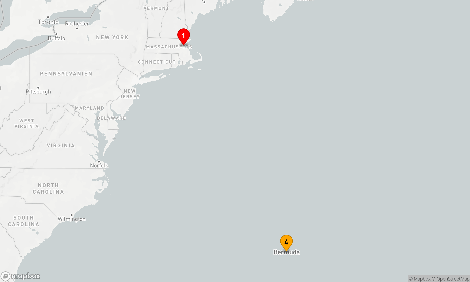 Route 7 Nächte - Entdeckungsreise Neuenglands und Bermudas