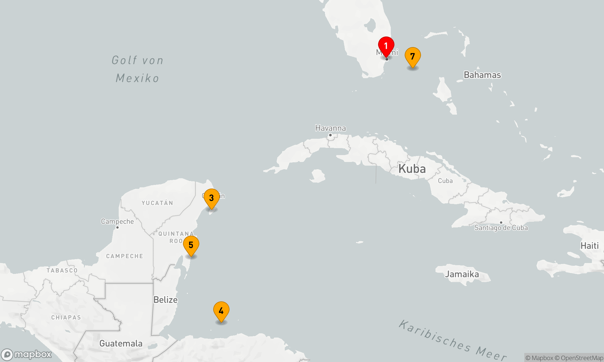 Route 10 Nächte - Karibische Schätze und Traumstrände