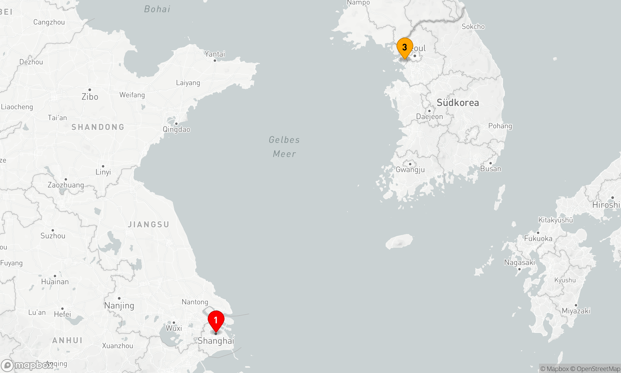 Route 4 Nächte - SEOUL-KREUZFAHRT