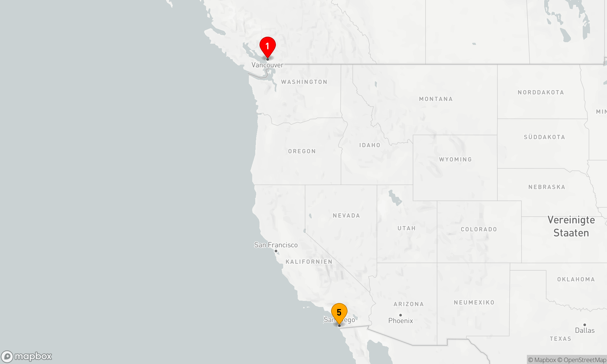 Route 4 Nächte - Zauberhafte Pazifikküste Abenteuer