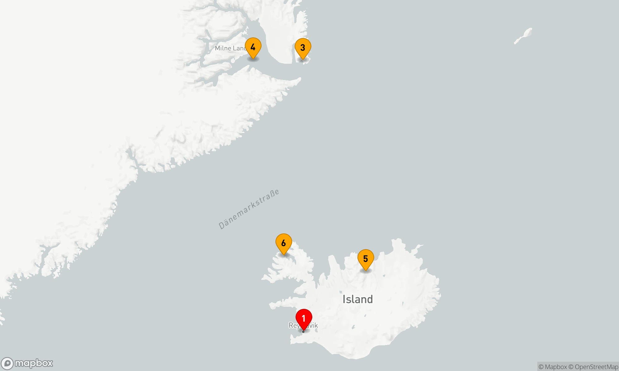 Route 7 Nächte - Island und Grönland Explorer