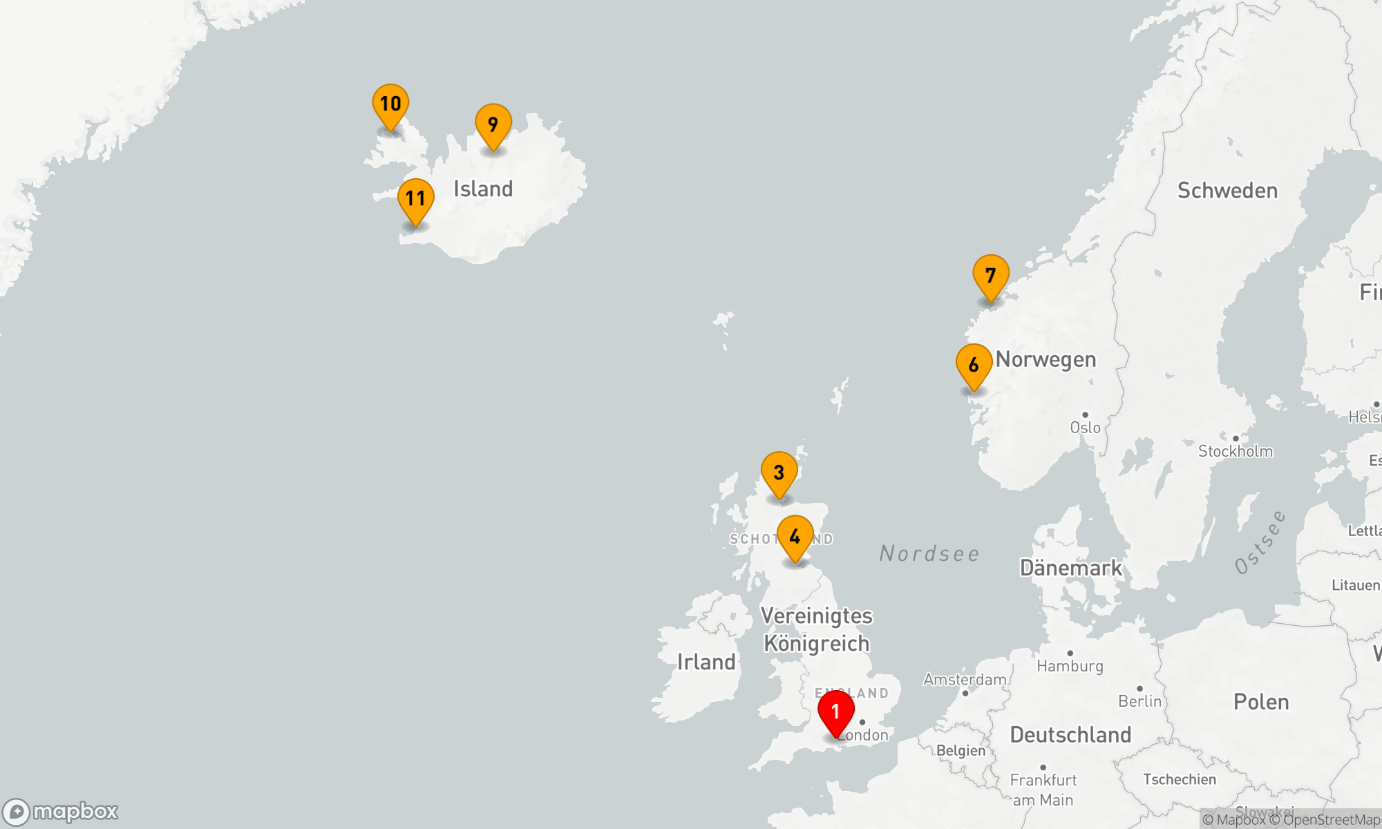 Route 11 Nächte - Von den Highlands bis zur Nordlichtküste