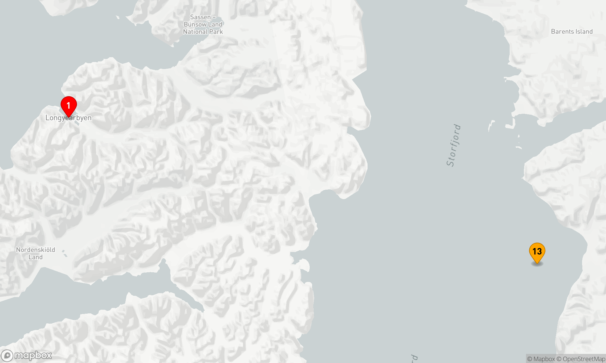Route 15 Nächte - Der geografische Nordpol
