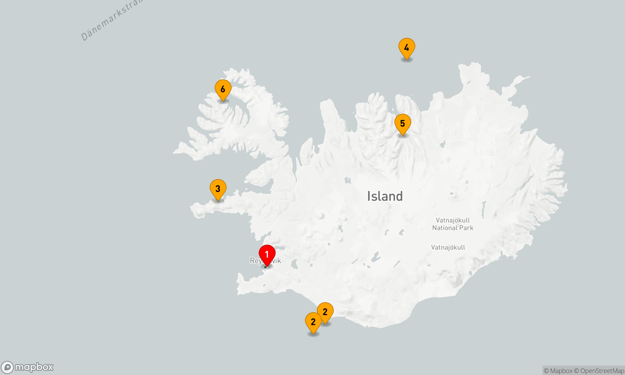 Route 7 Nächte - Islands Mosaiklandschaften