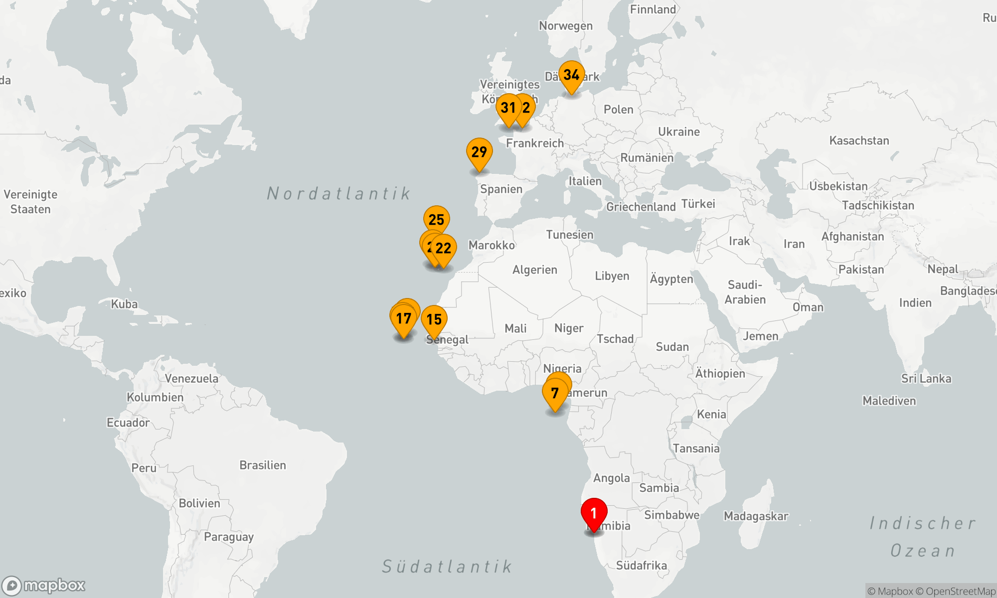Route 33 Nächte - Von der Kalahari zur Elbe: Eine Entdeckungsreise