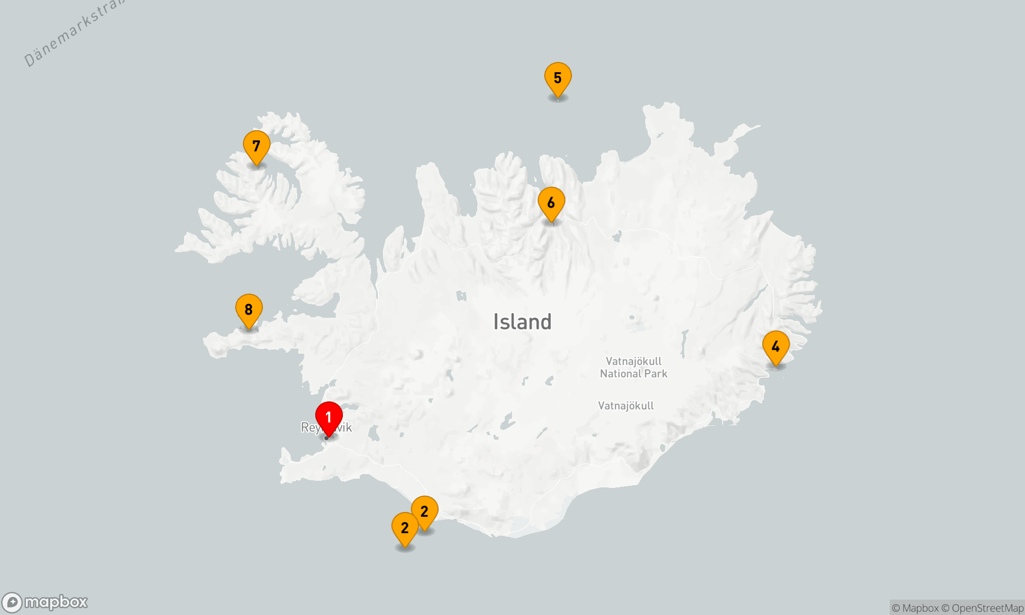 Route 9 Nächte - Natur und Traditionen Islands