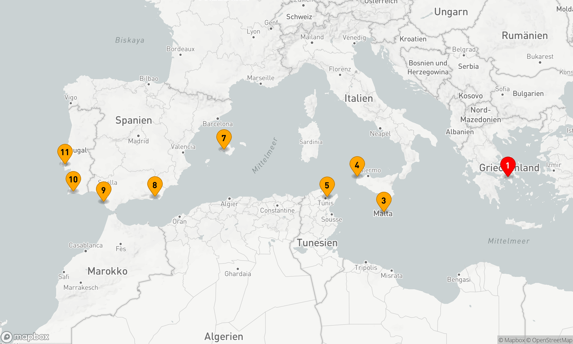Route 10 Nächte - CLASSIC IBERIA