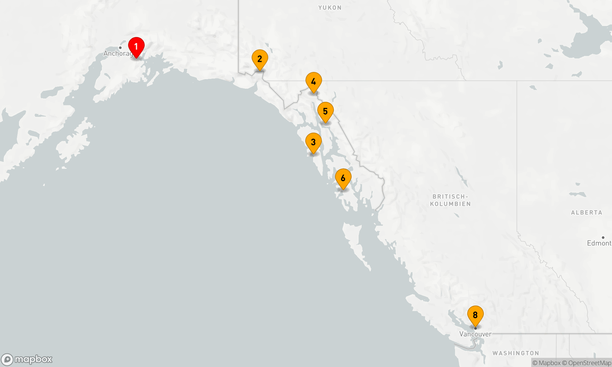 Route 7 Nächte - GROSSE TOTEMS & HOLZFÄLLERSHOWS