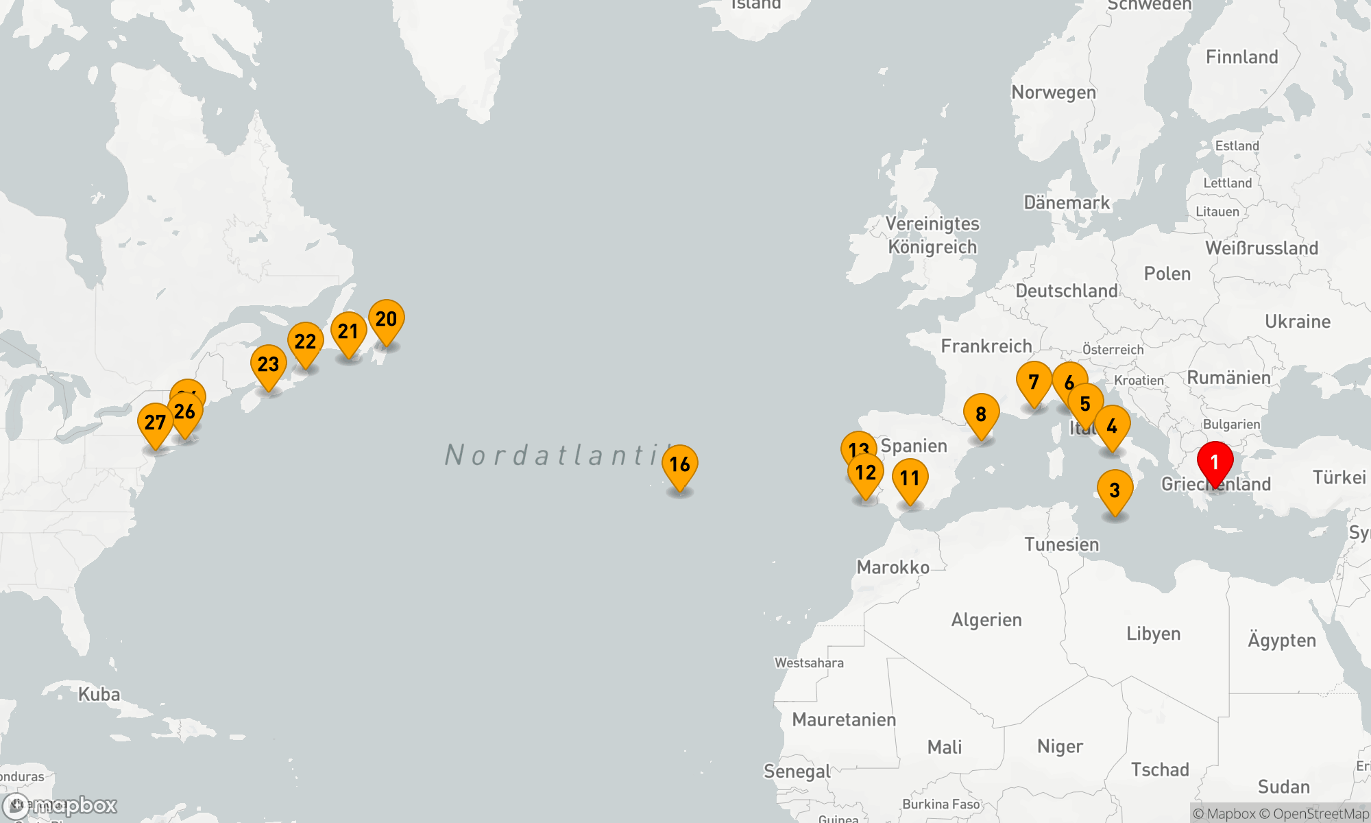 Route 26 Nächte - HISTORISCHE HORIZONTE