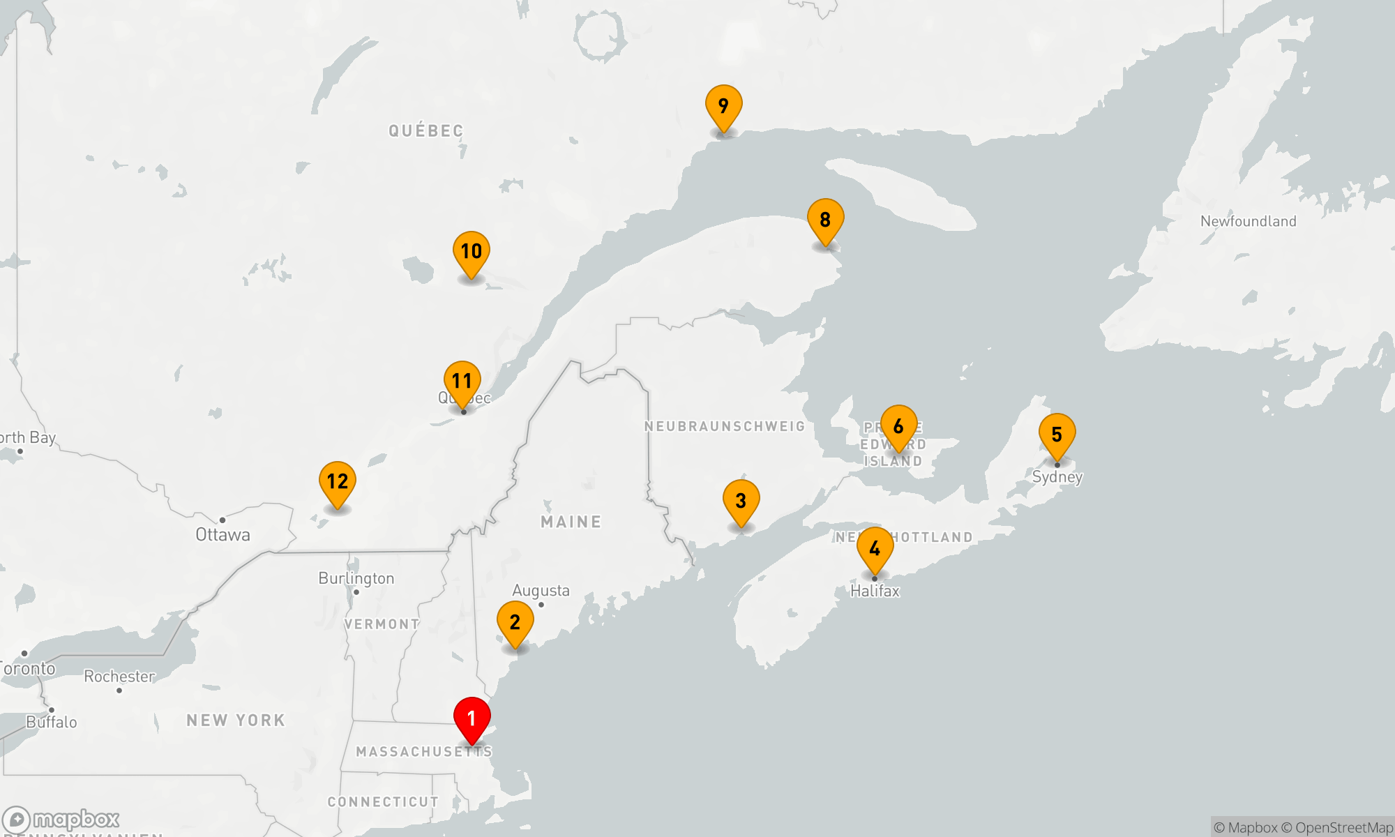 Route 11 Nächte - MAGNIFIQUE L'AUTOMNE
