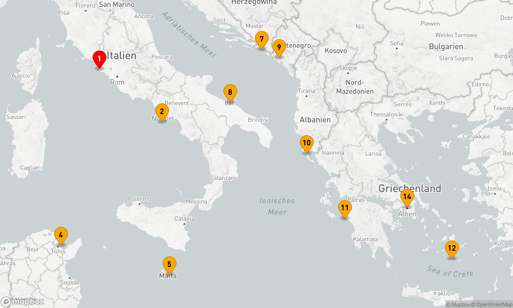 Route 13 Nächte - INSELN IM HERBST