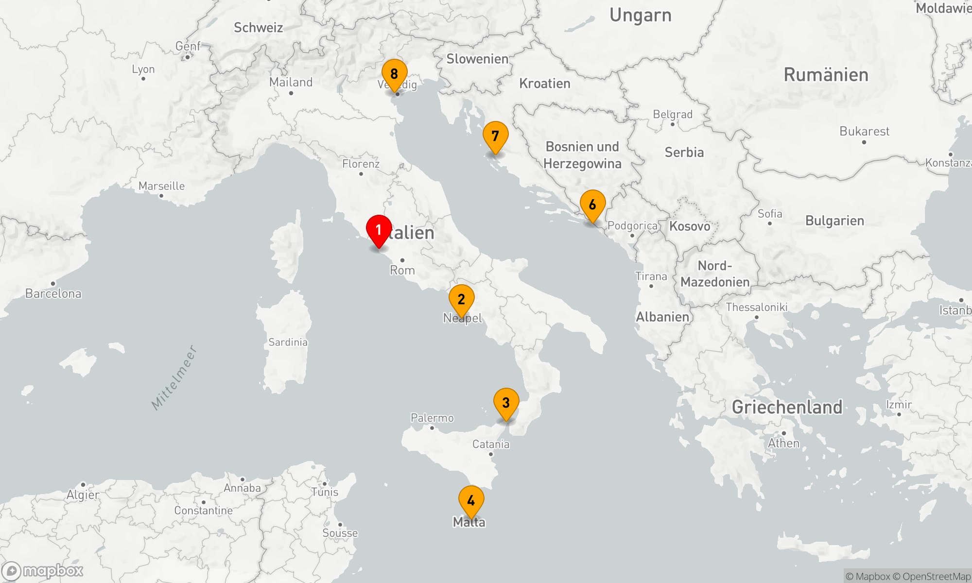 Route 7 Nächte - SCHAUMWEINE IM BLICKPUNKT