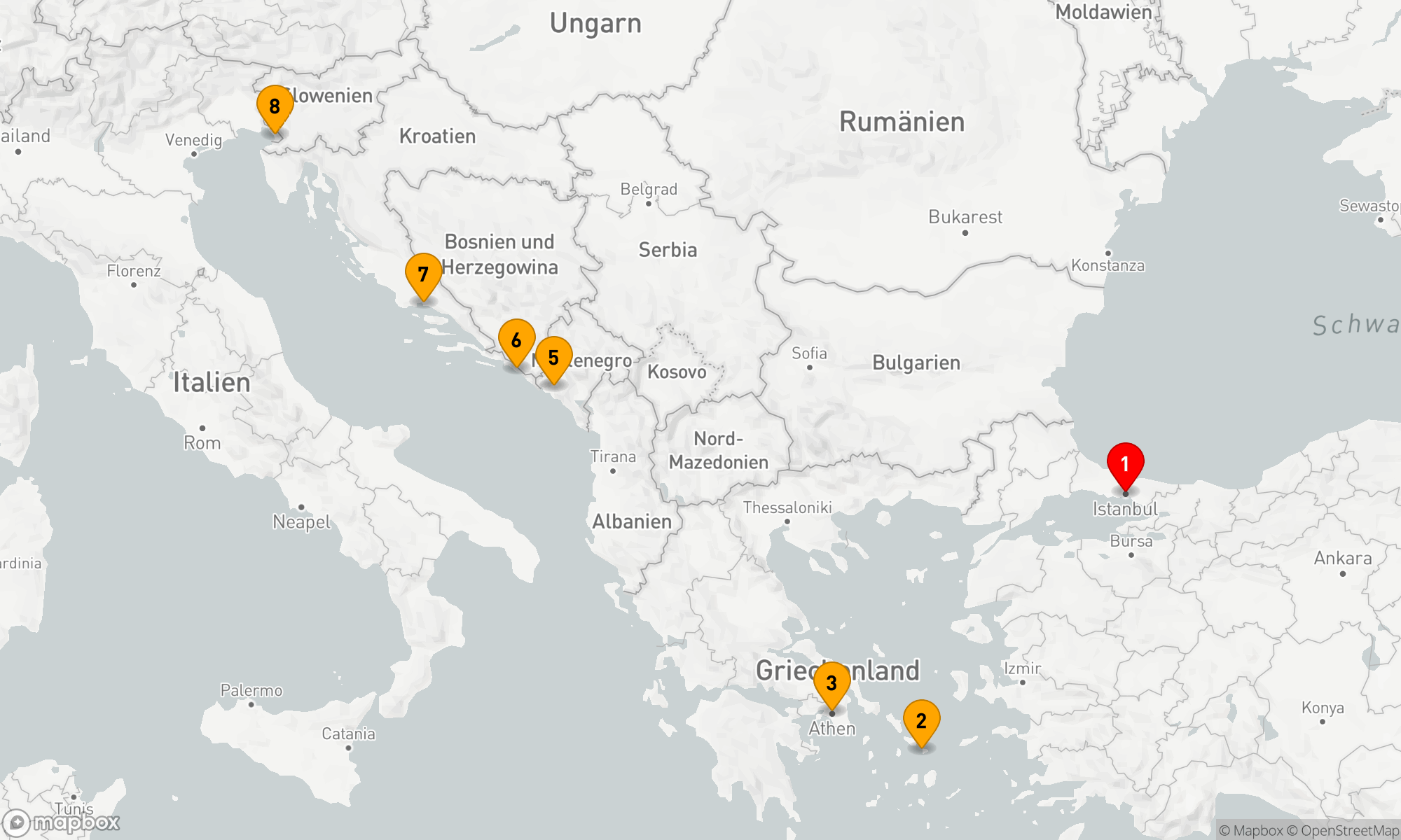 Route 7 Nächte - KULTURELLE KREUZUNG