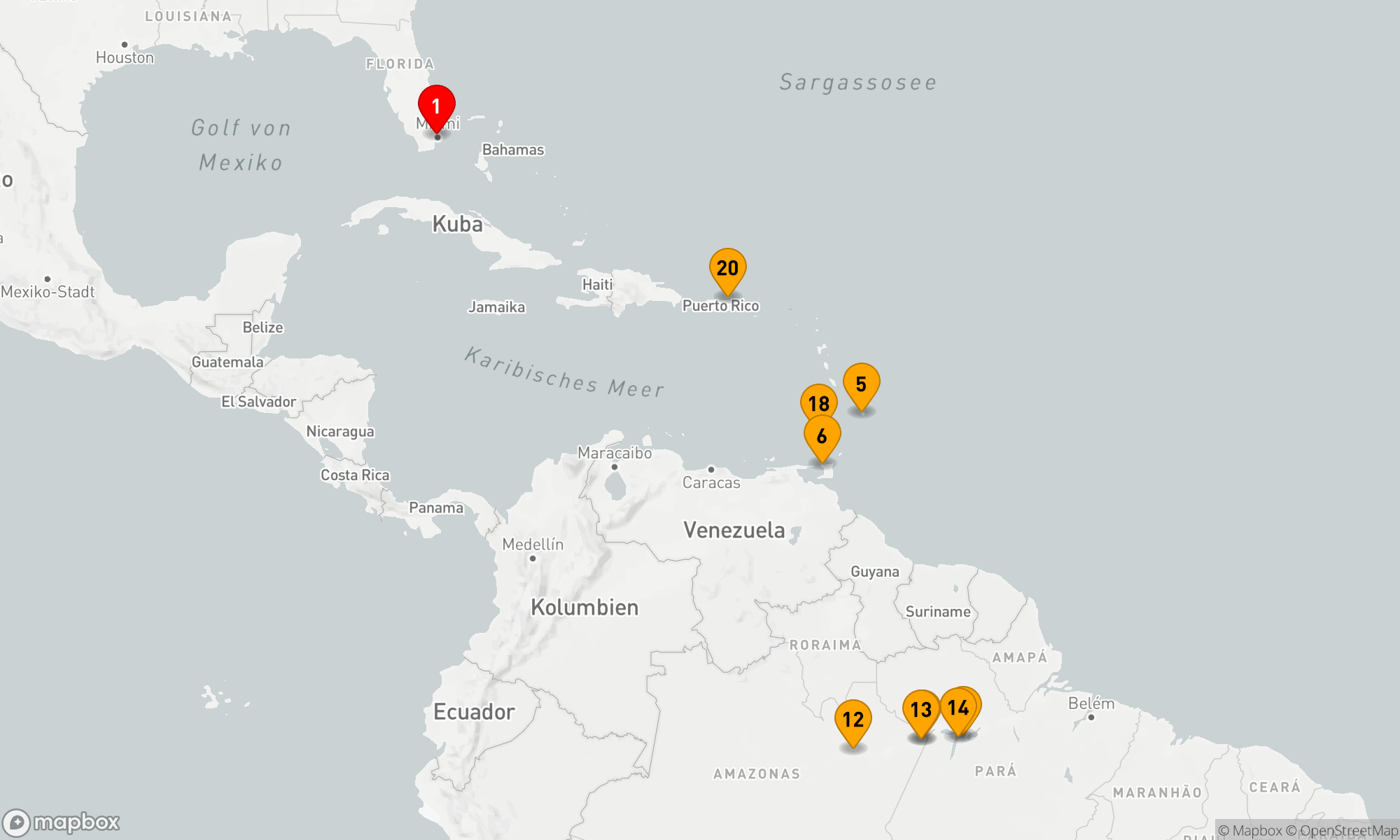 Route 22 Nächte - GEHEIMNISSE DES AMAZONAS