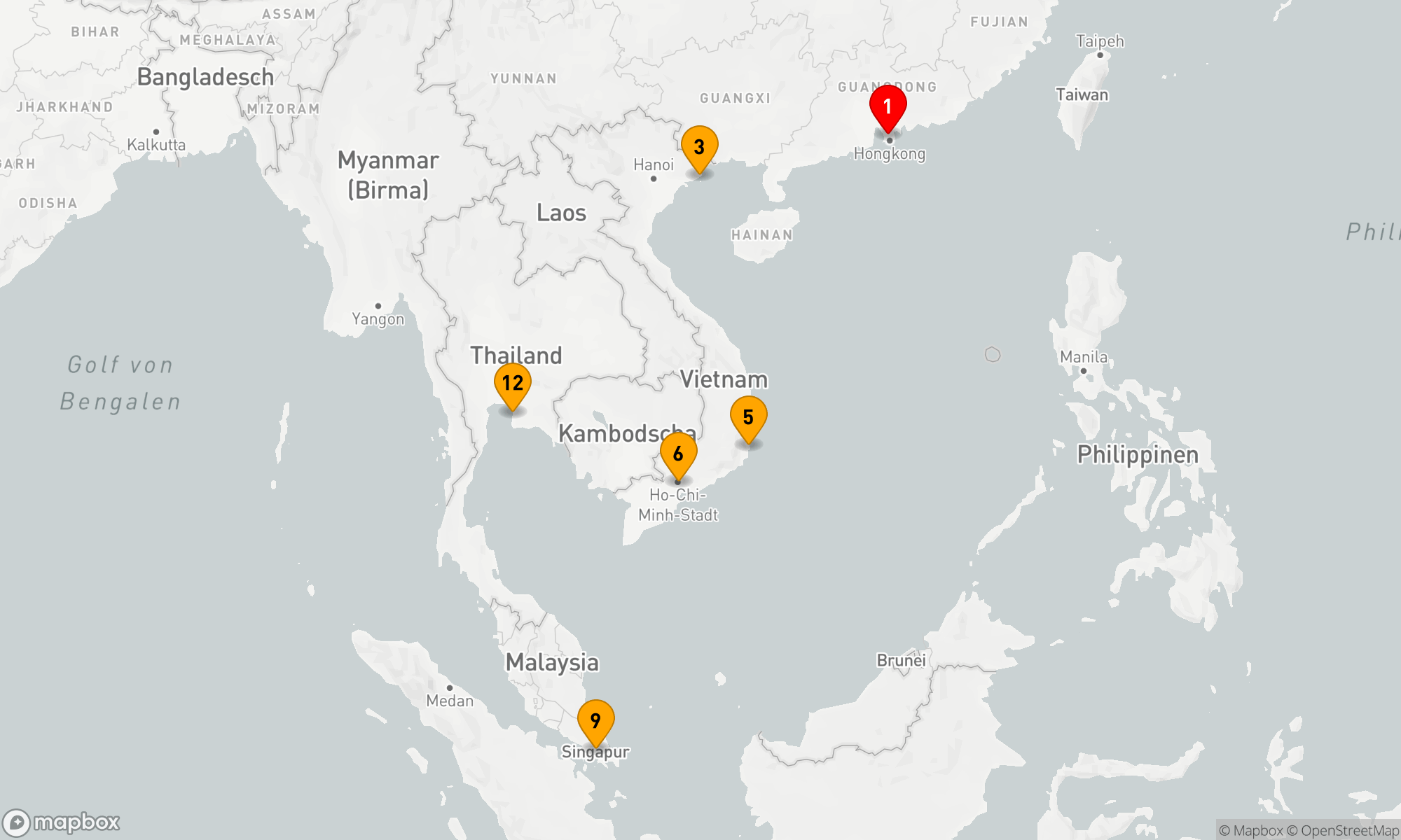Route 12 Nächte - WOLKENKRATZER & HEILIGTÜMER