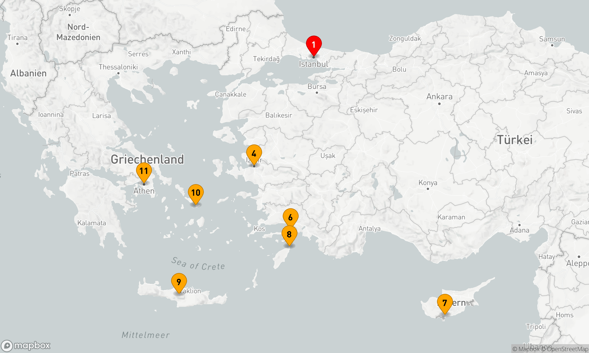 Route 10 Nächte - TÜRKISCHE SCHÄTZE