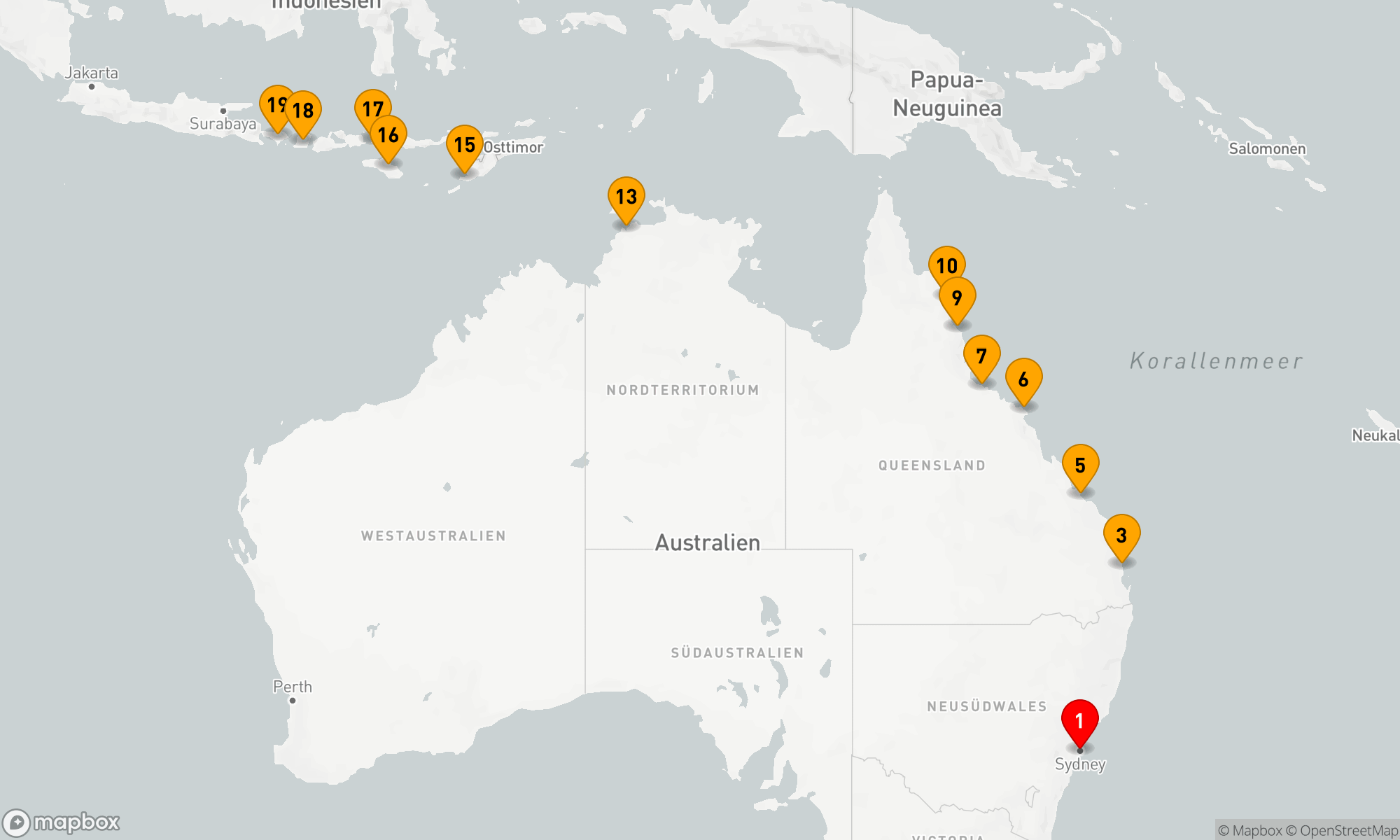 Route 19 Nächte - ROOS,  RIFFE & ROMANTIK