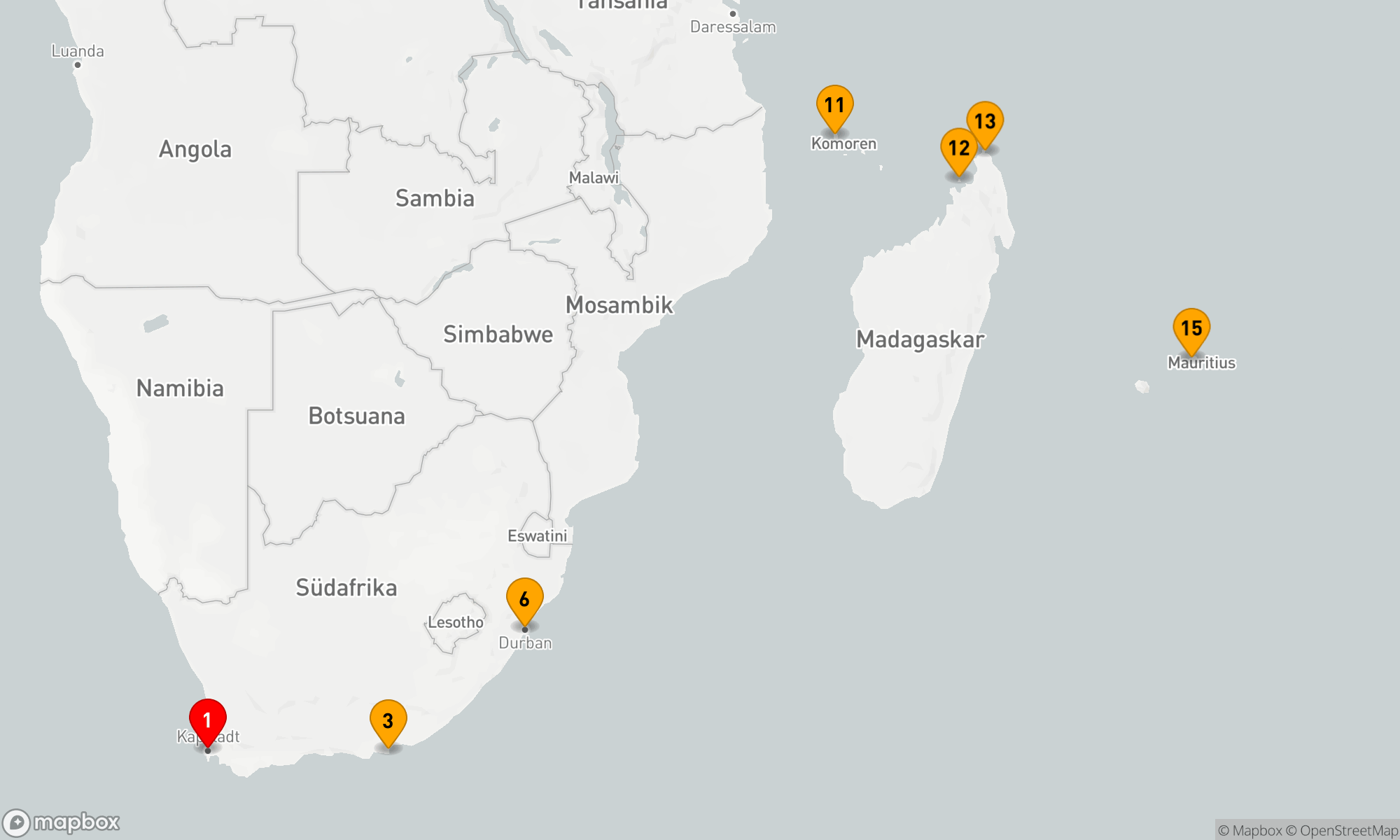 Route 15 Nächte - WUNDER VON MADAGASKAR