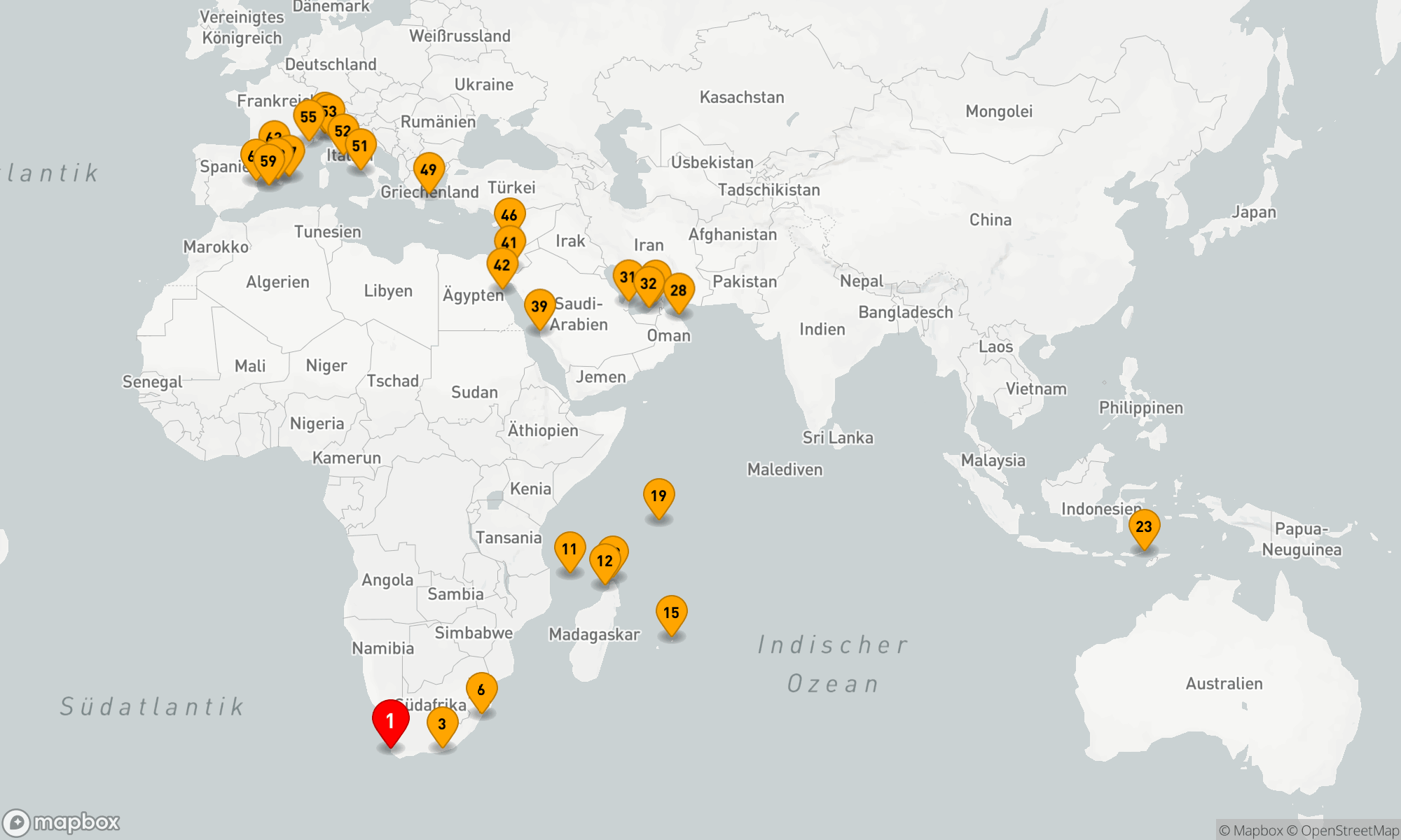 Route 61 Nächte - ODYSSEE DURCH DEN INDISCHEN OZEAN