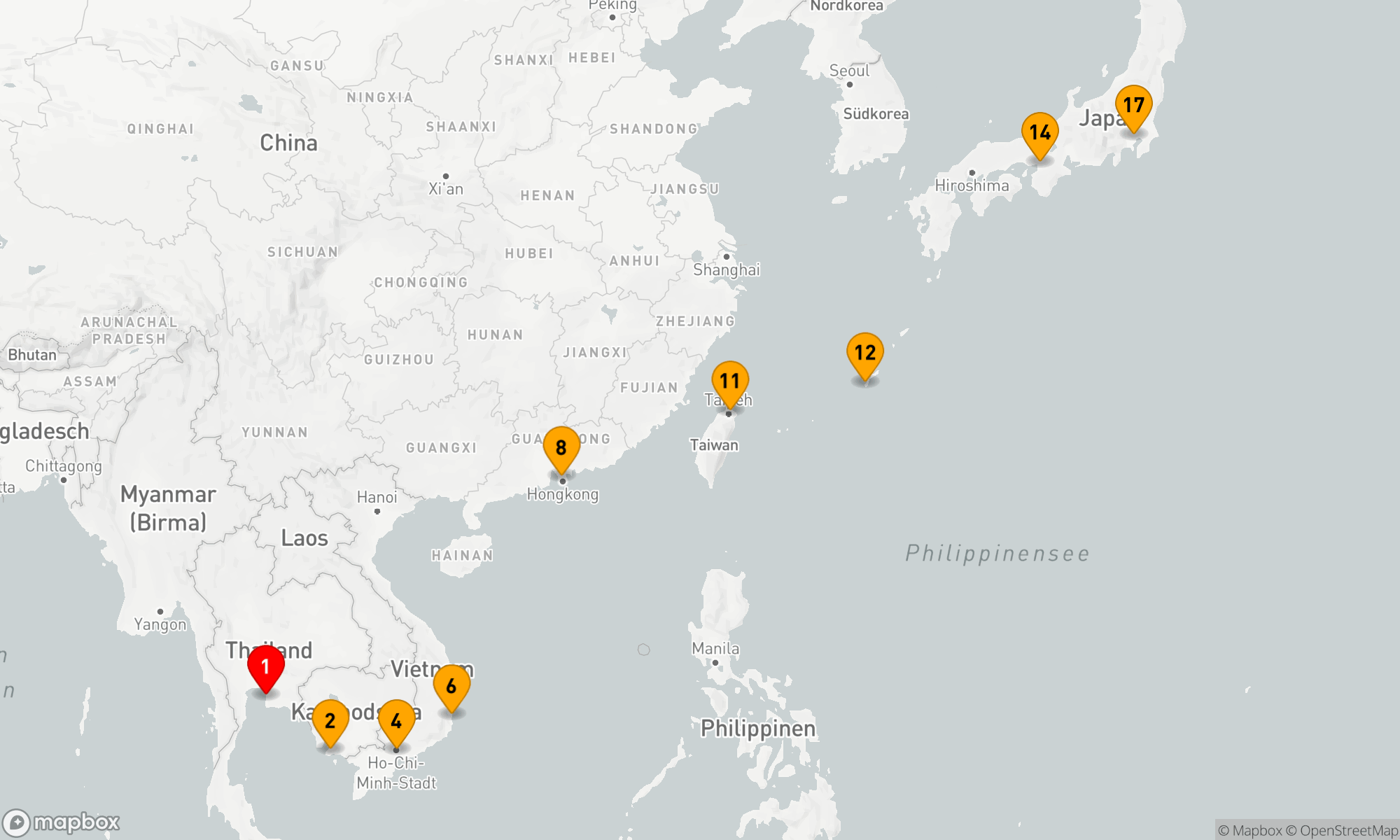 Route 16 Nächte - IKONISCHE SKYLINES,  STERNENKLARE NÄCHTE