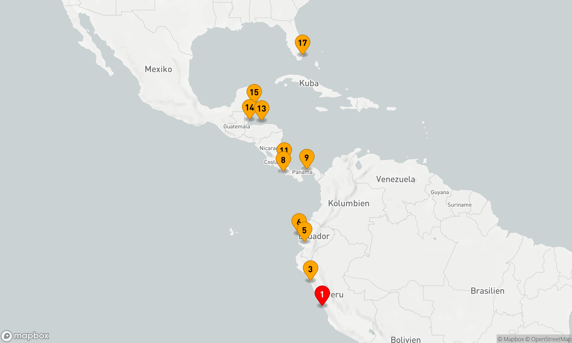 Route 16 Nächte - MACHU PICCHU & MAYA-RUINEN