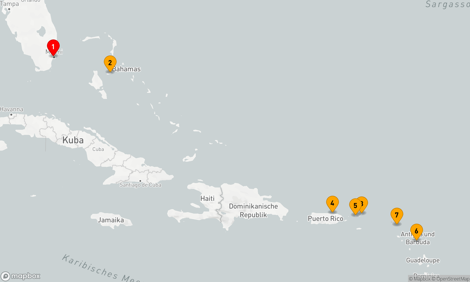 Route 10 Nächte - BLISSFUL BVI
