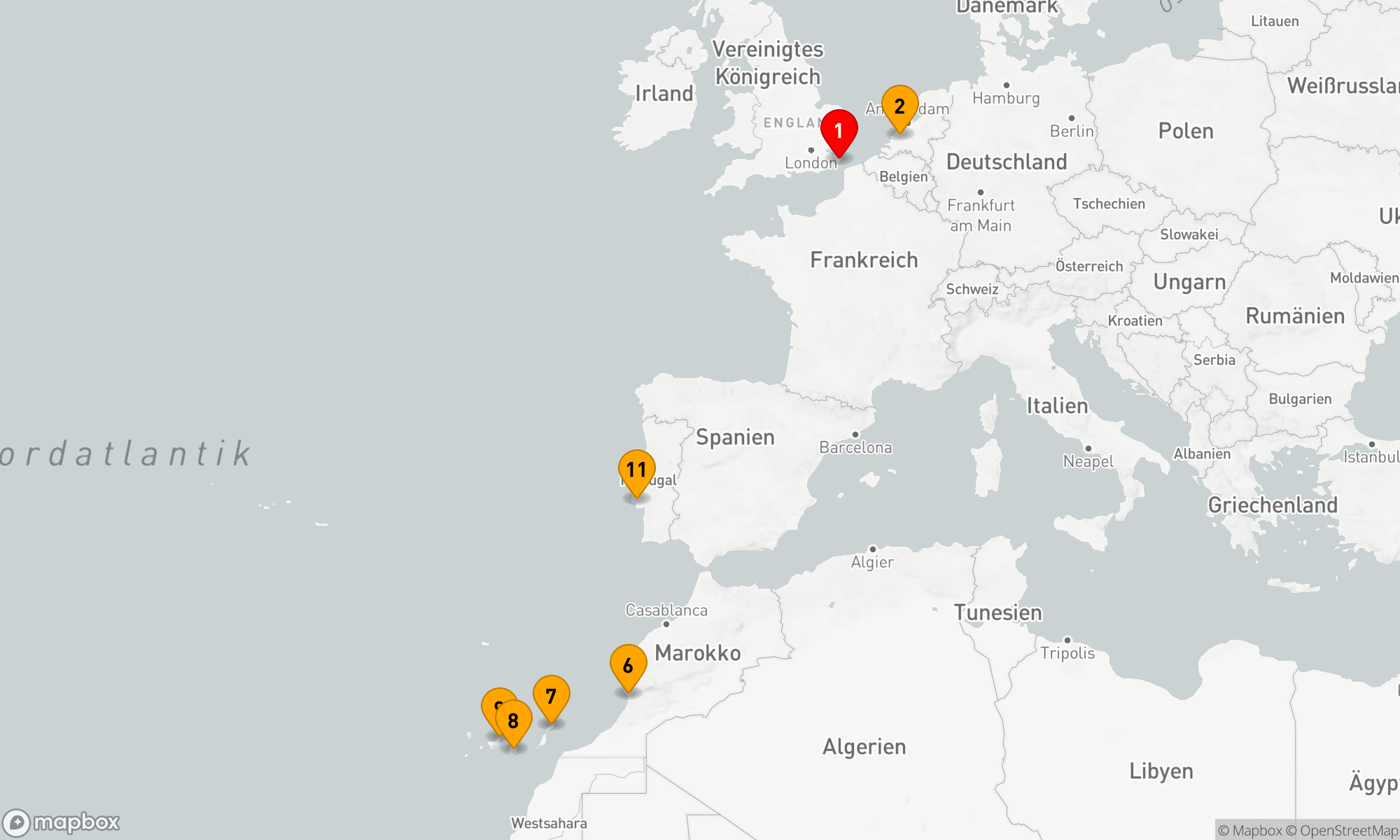 Route 13 Nächte - KANARISCHE INSEL VERZAUBERUNG MIT PORTUGAL