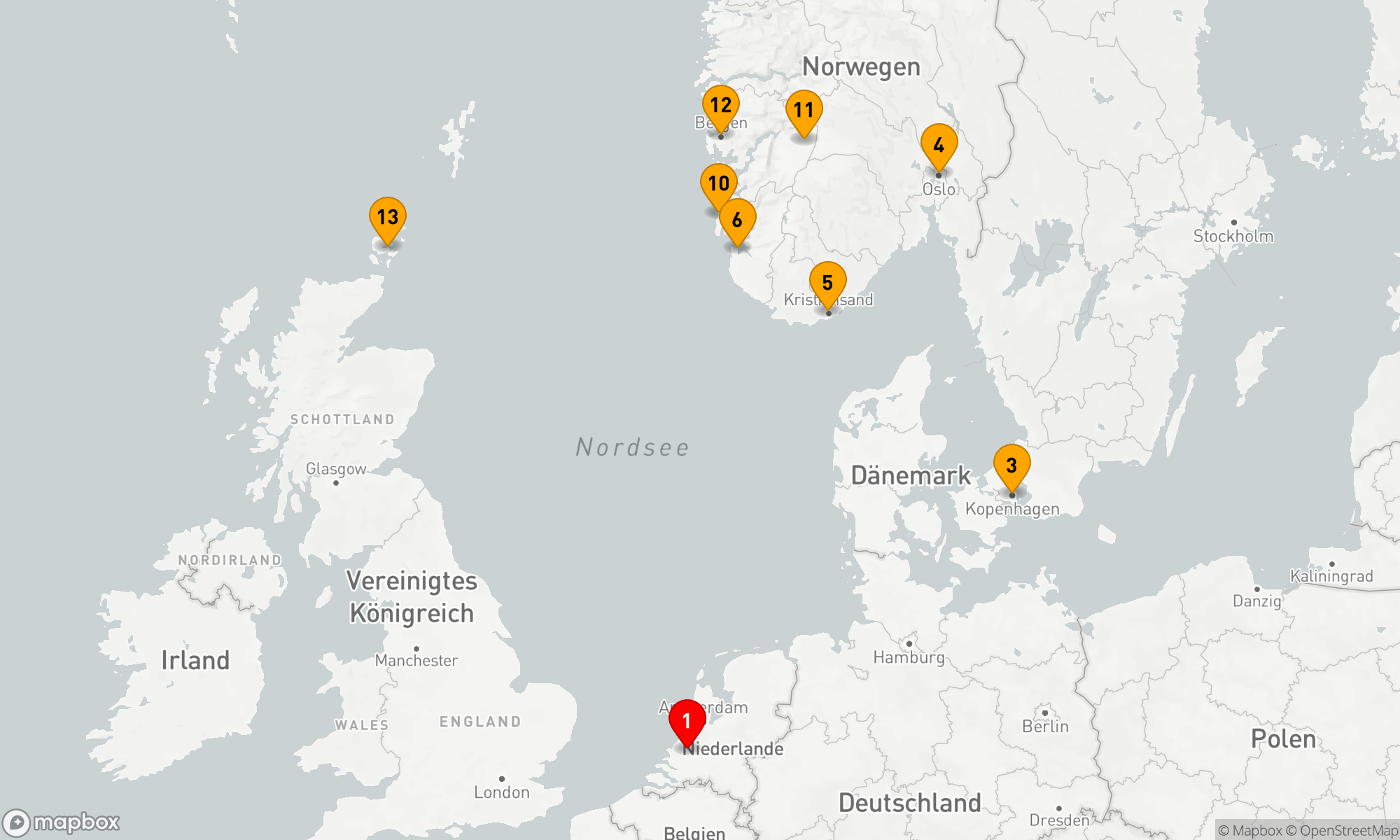 Route 14 Nächte - FJORDE NORWEGENS SAMMLERREISE