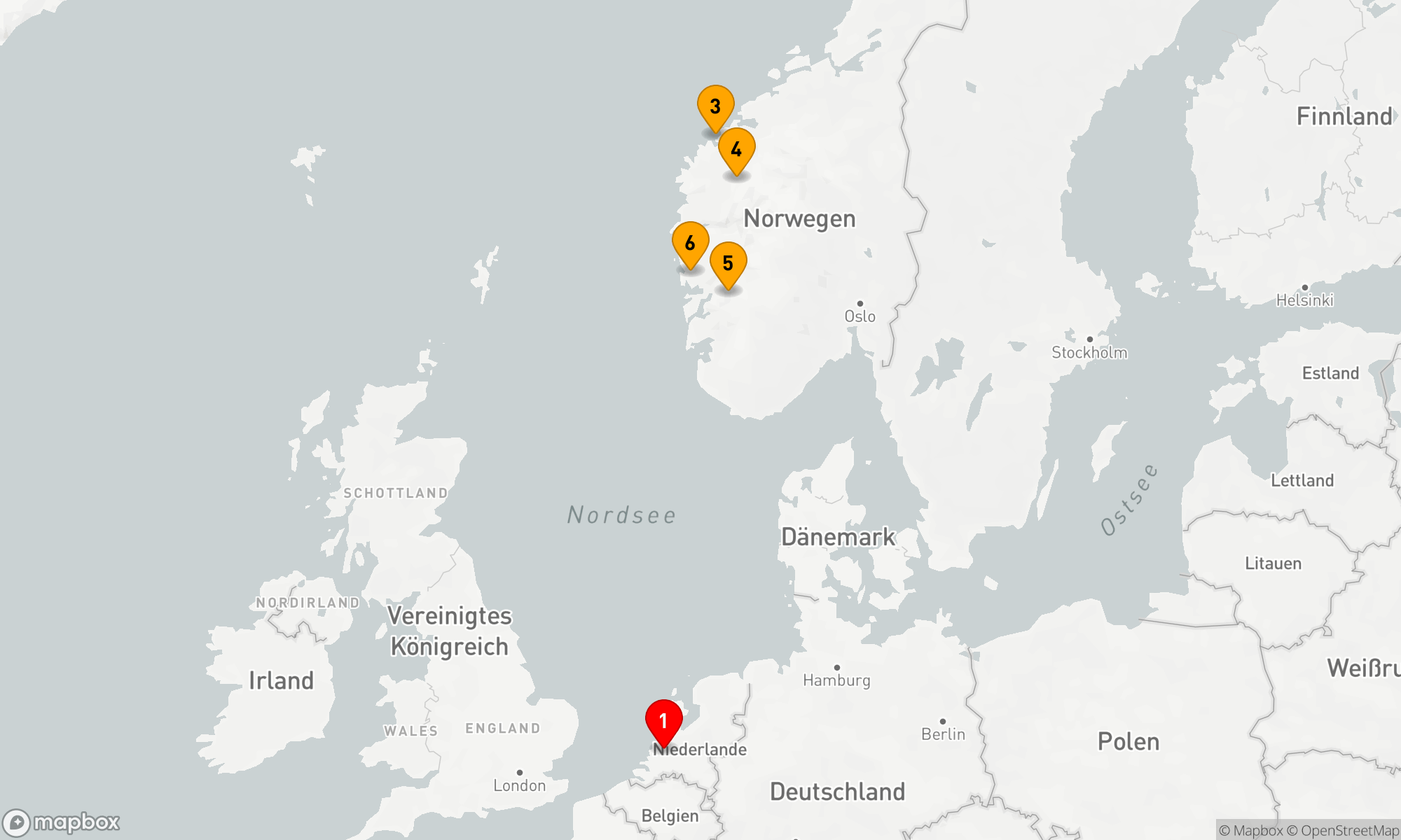 Route 7 Nächte - NORWEGISCHE FJORDE MIT NORDFJORD