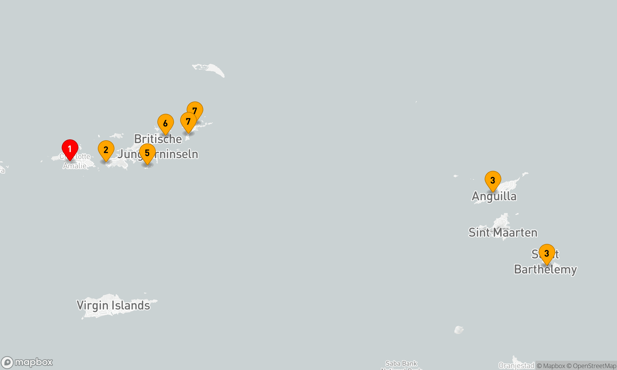Route 7 Nächte - Inselträume der Karibik