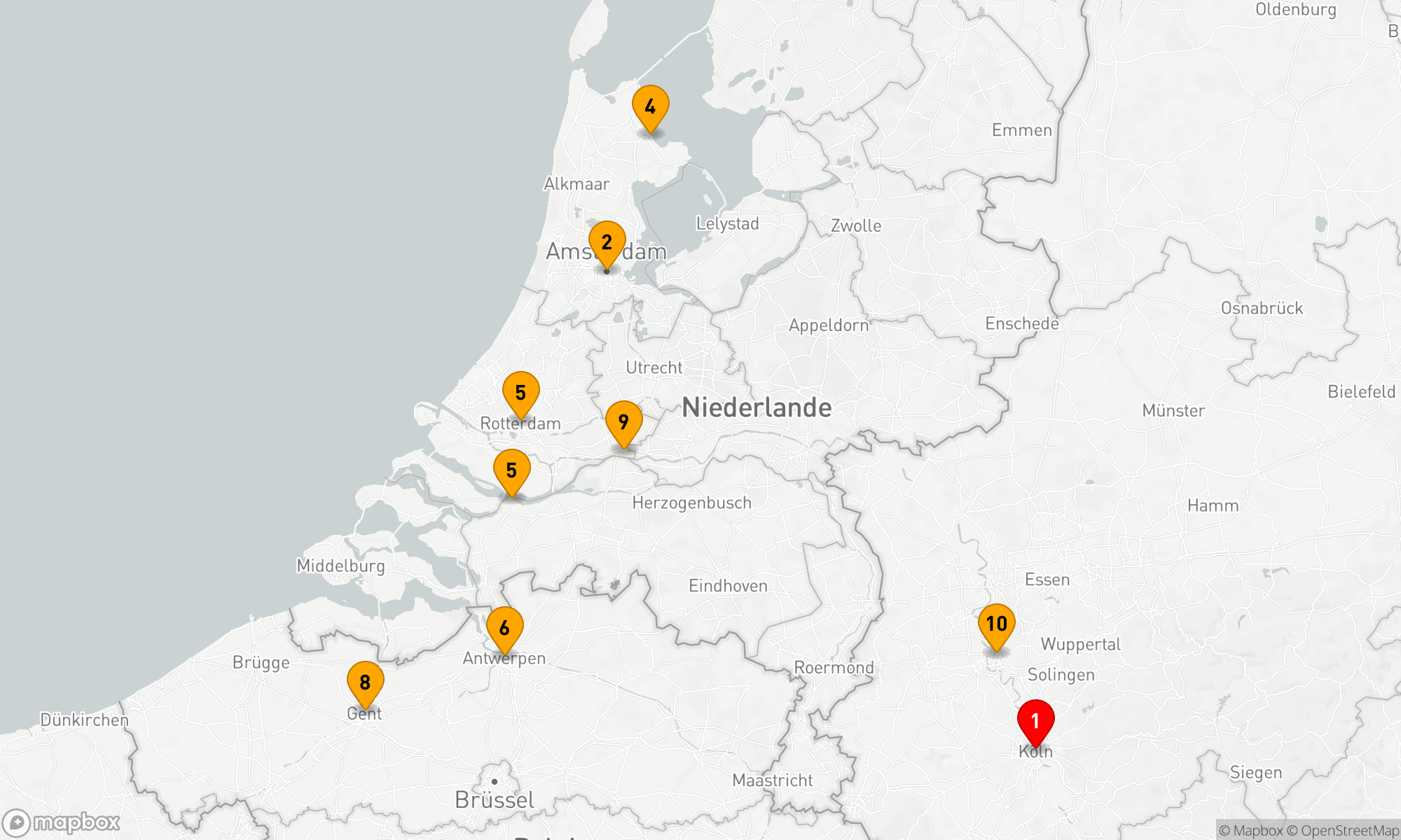 Route 10 Nächte - Silvesterreise Holland