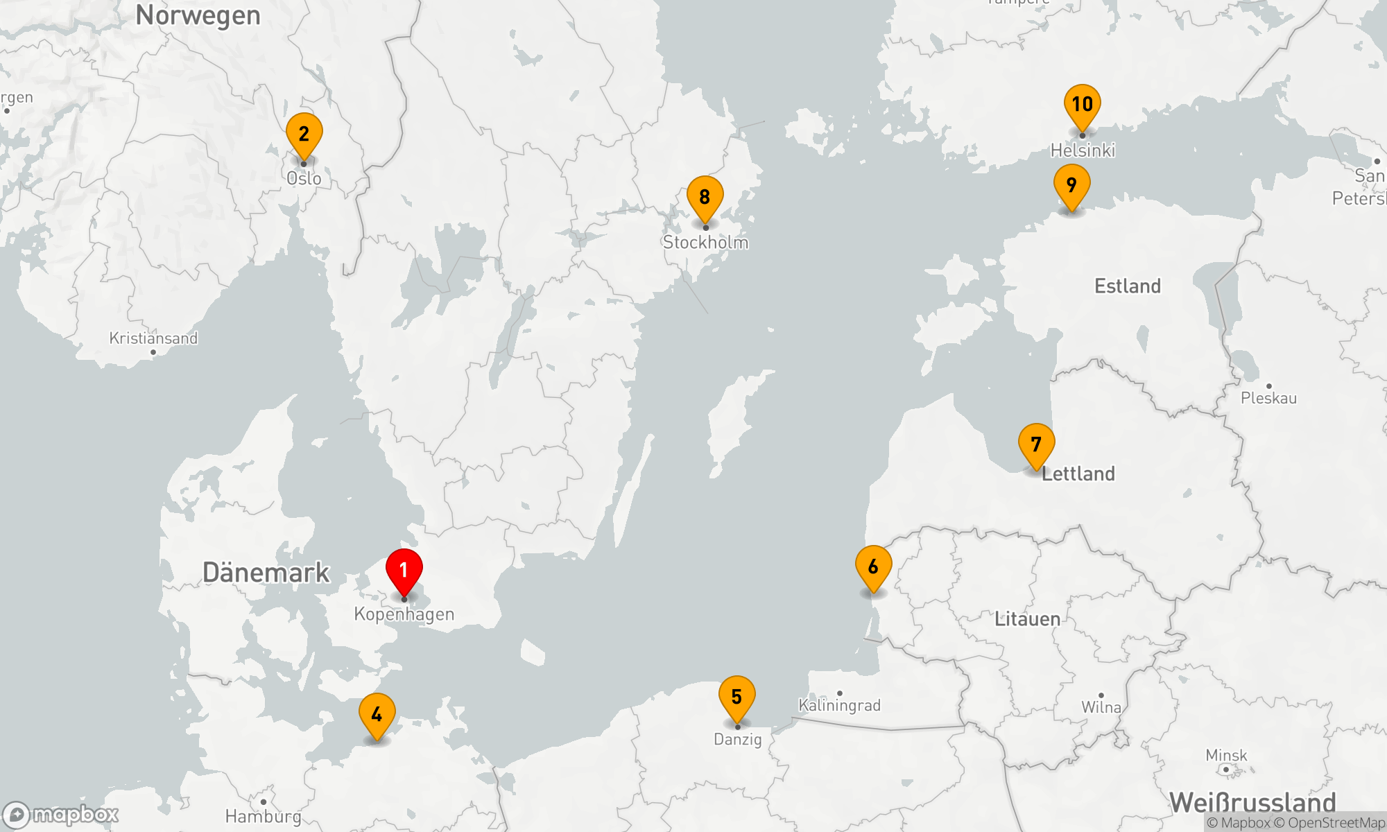Route 9 Nächte - Nordische Entdeckungsfahrt