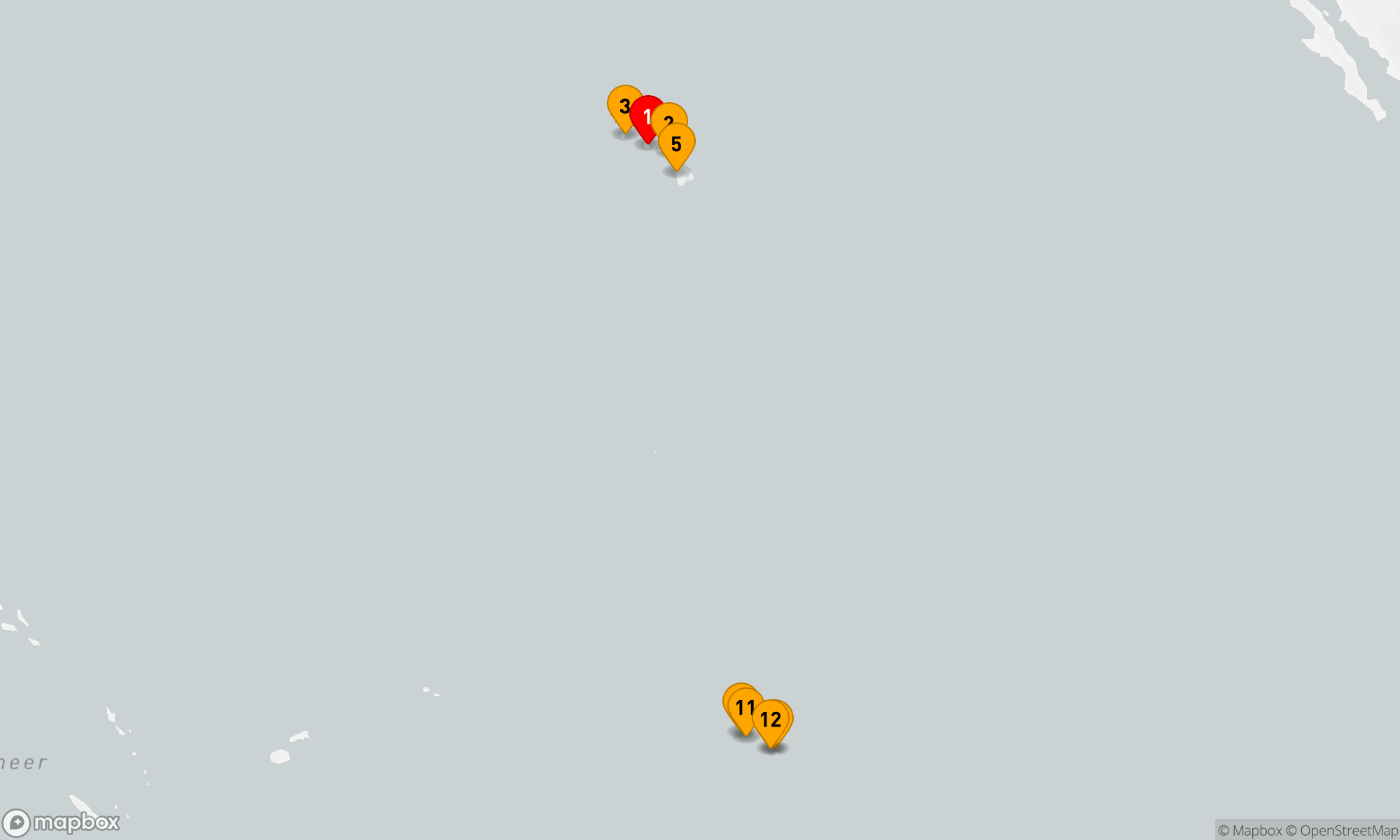 Route 12 Nächte - Südseezauber: Von Hawaii nach Tahiti