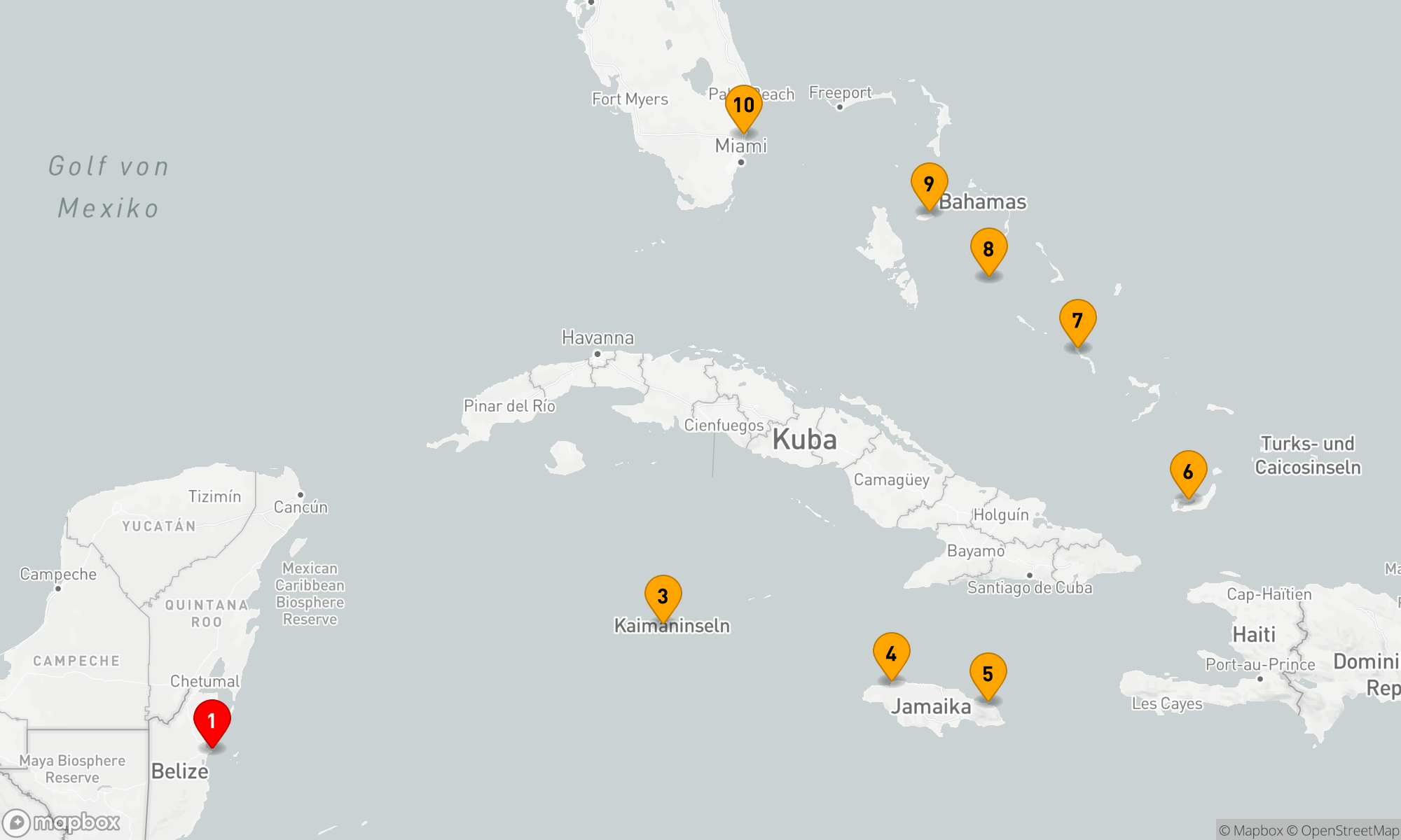 Route 9 Nächte - Karibisches Inselabenteuer