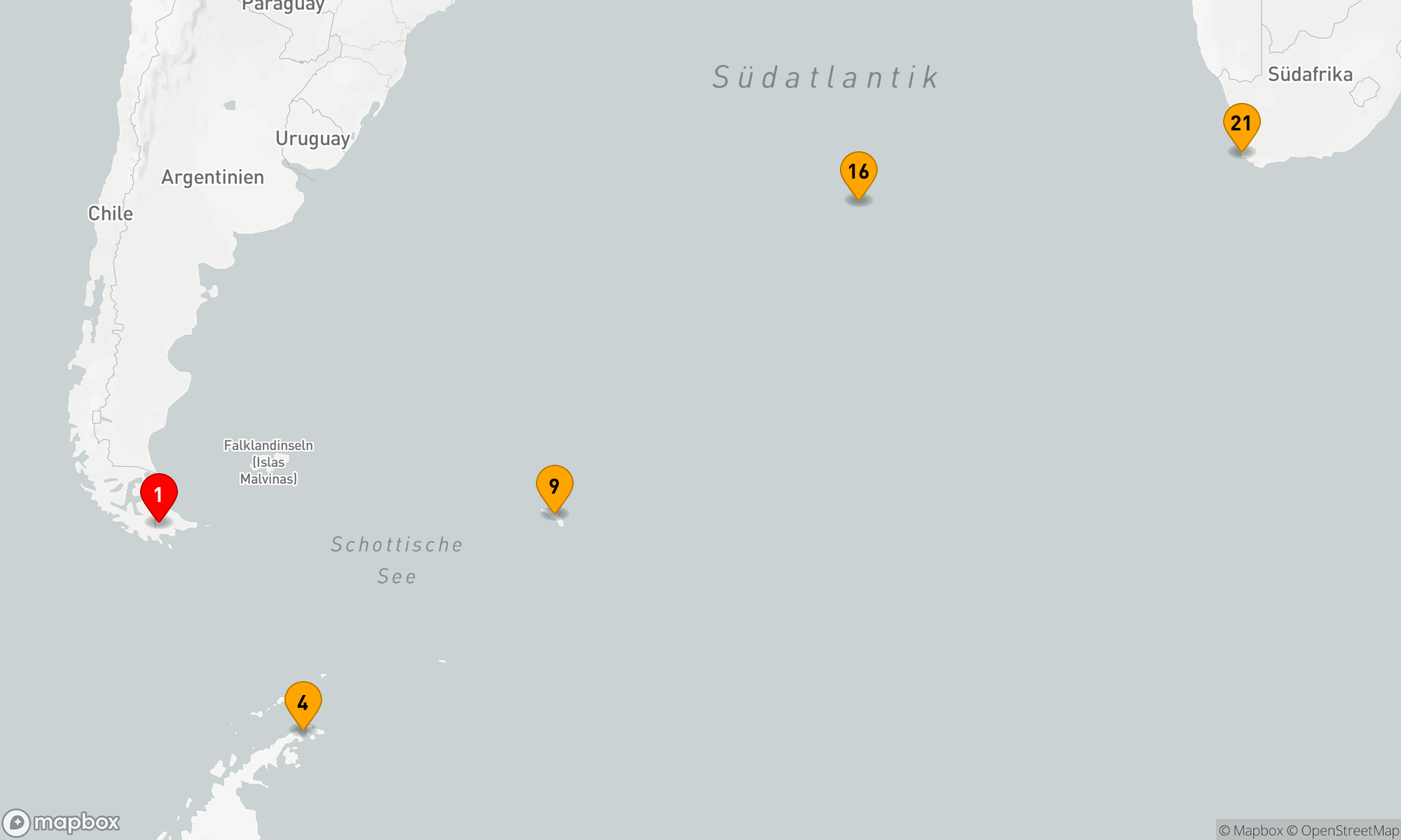 Route 20 Nächte - Expedition zu den entlegensten Inseln der Welt