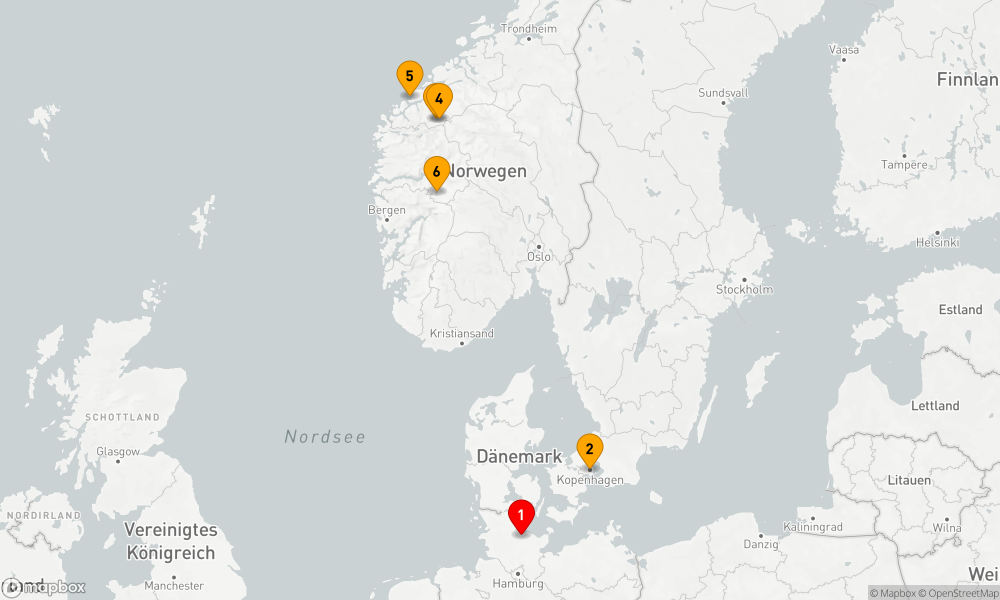 Route 7 Nächte - Nordische Meeresabenteuer