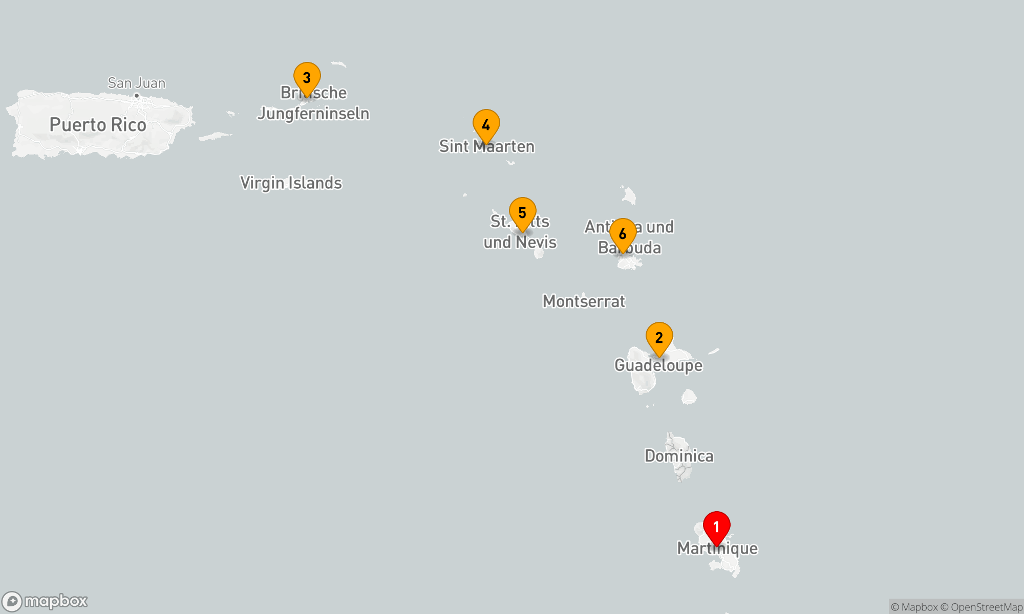 Route 7 Nächte - Karibischer Inseltraum mit MSC Cruises