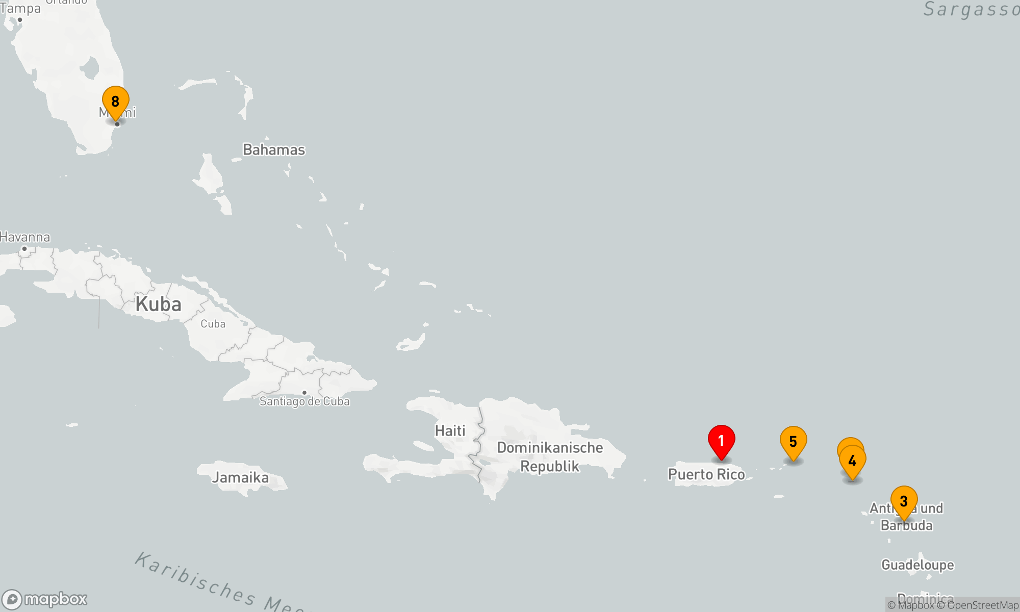 Route 7 Nächte - Karibische Entdeckerrouten