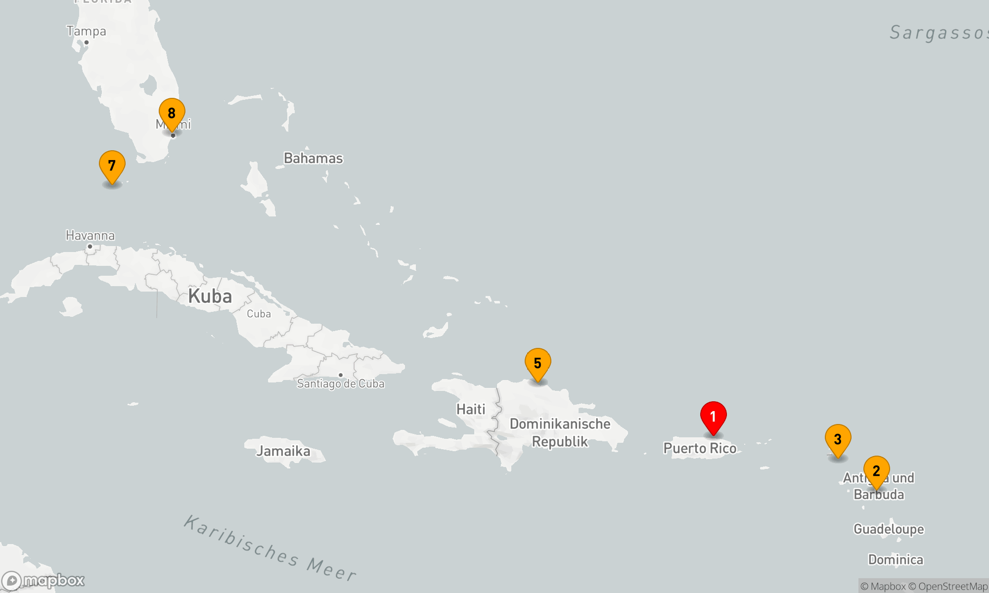 Route 7 Nächte - Karibische Entdeckerreise