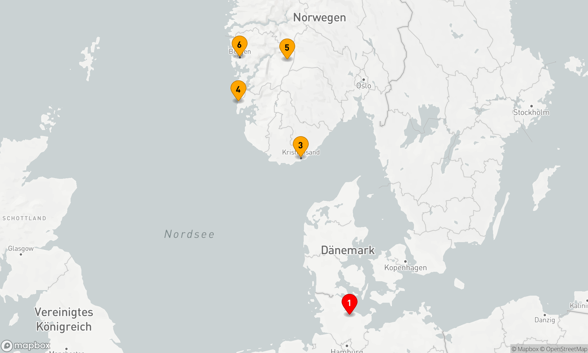 Route 7 Nächte - Faszination Südnorwegen