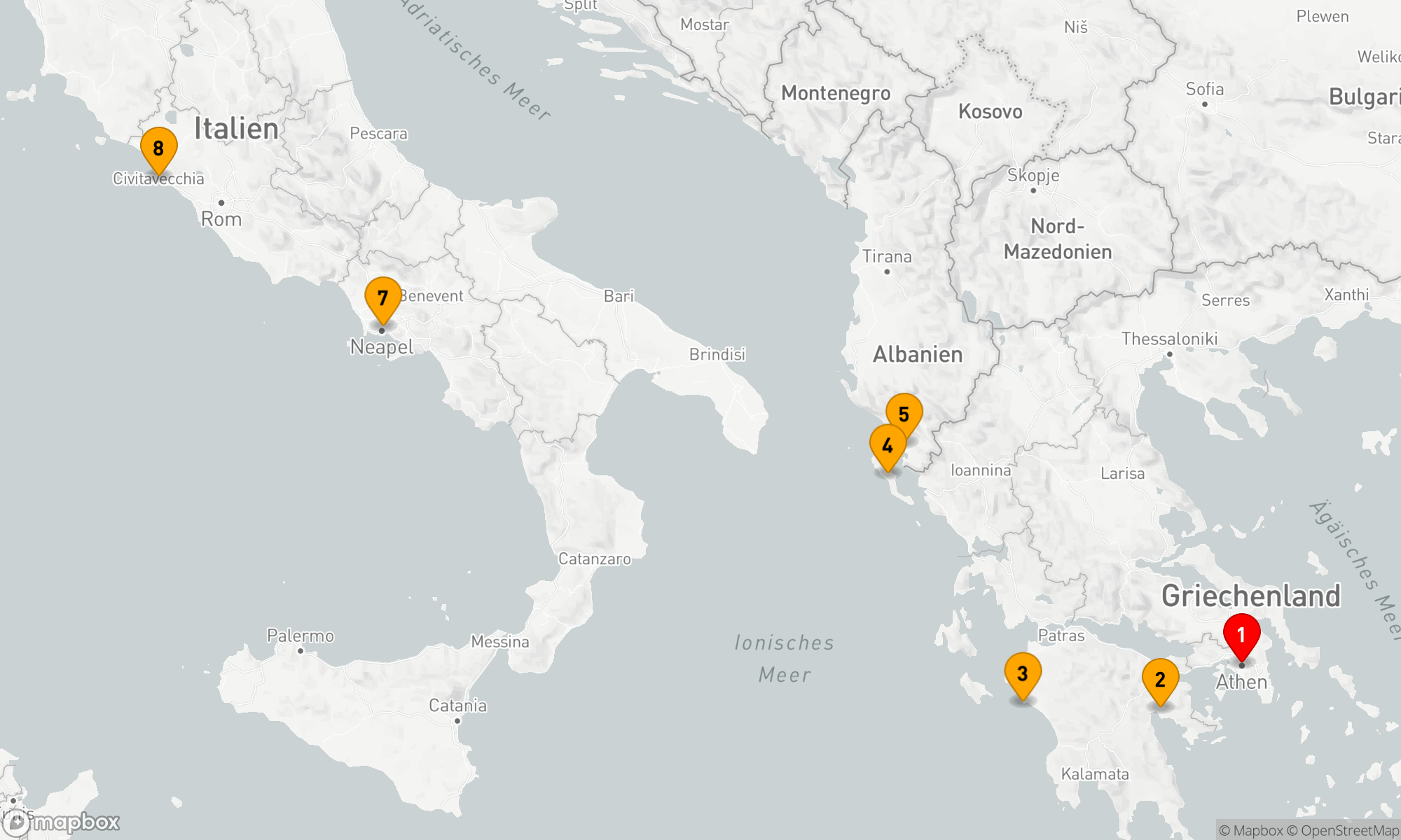Route 7 Nächte - GRIECHISCHE UND RÖMISCHE EDELSTEINE