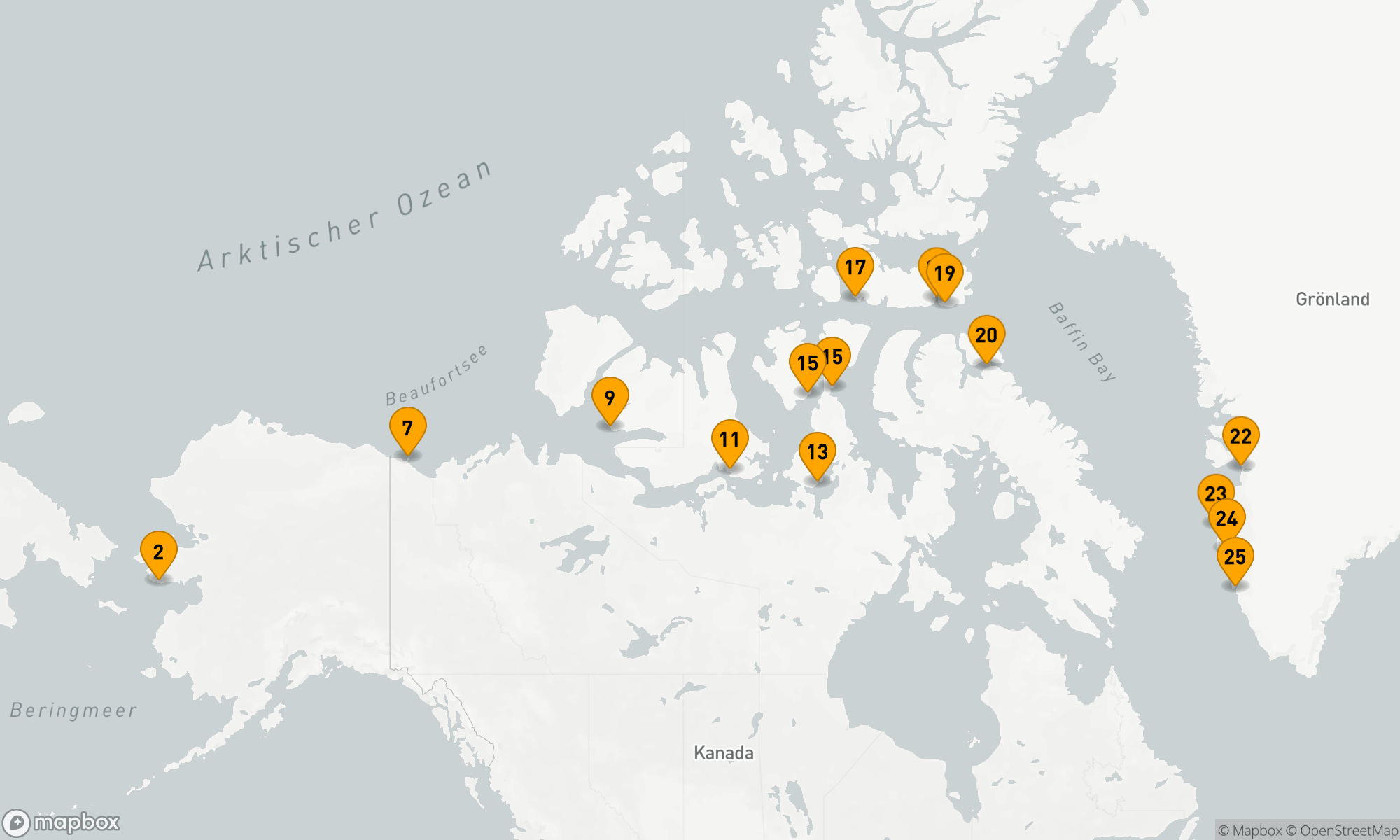 Route 25 Nächte - Die Nordwestpassage - Über das Dach der Welt