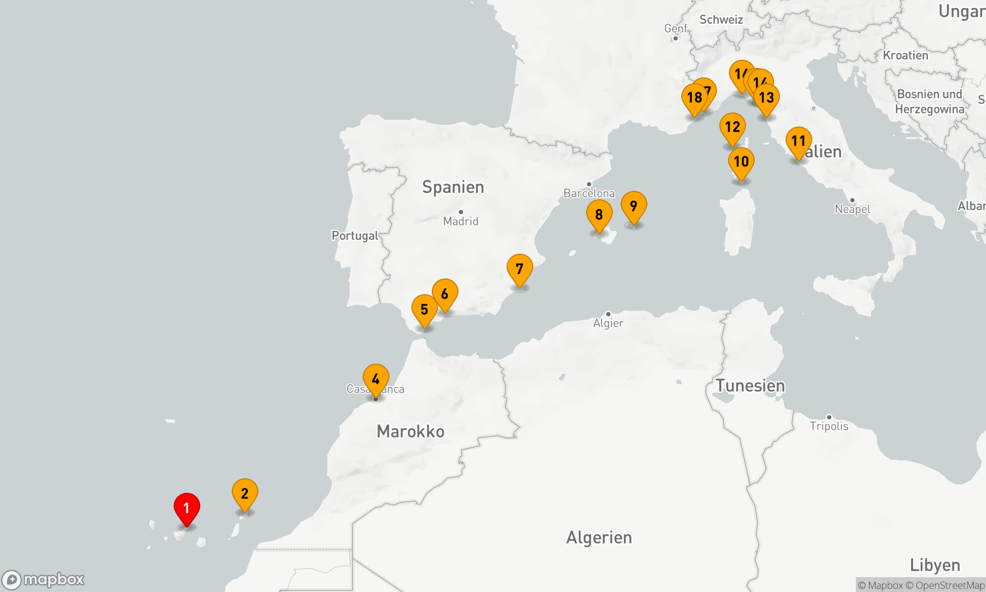 Route 17 Nächte - Kulturschätze entdecken