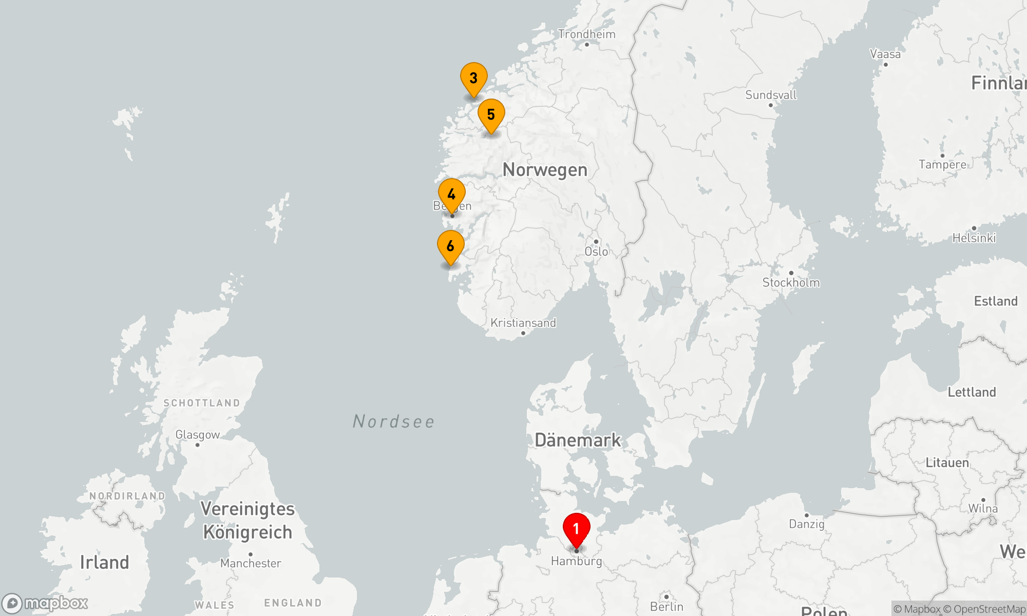 Route 7 Nächte - Nordische Entdeckungsreise