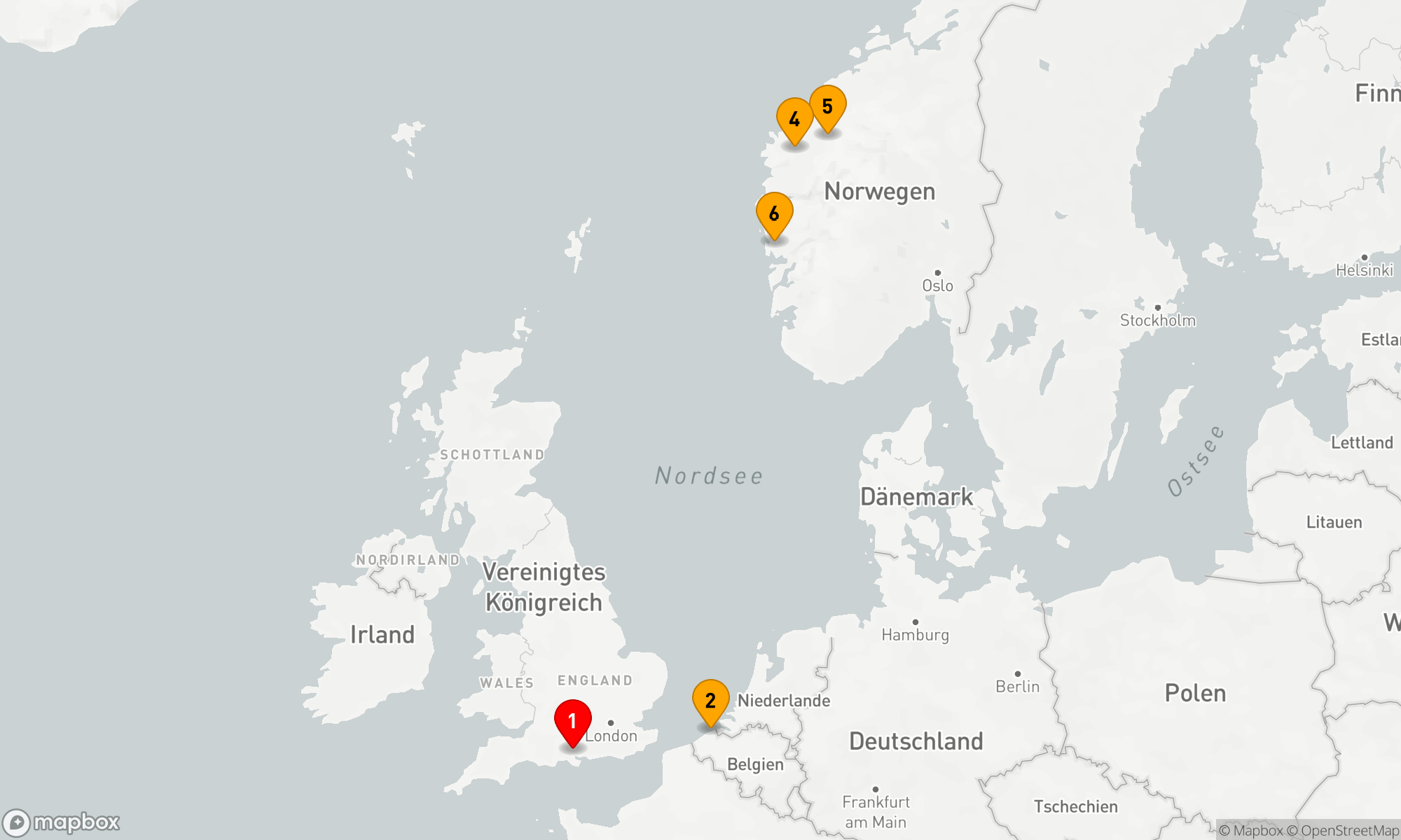 Route 7 Nächte - KREUZFAHRT DURCH DIE NORWEGISCHEN FJORDE